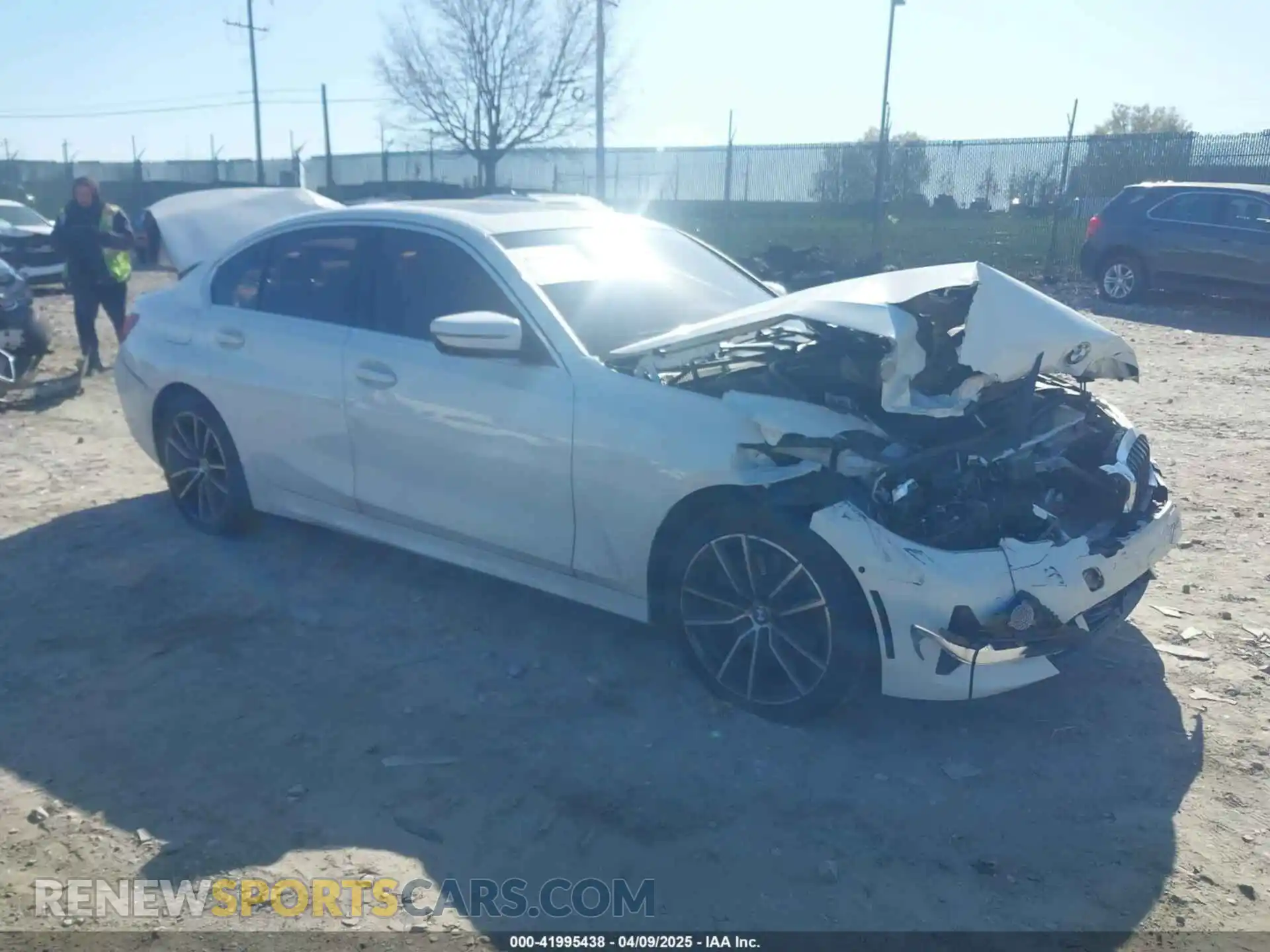 1 Photograph of a damaged car WBA5R7C56KAJ79747 BMW 330I 2019