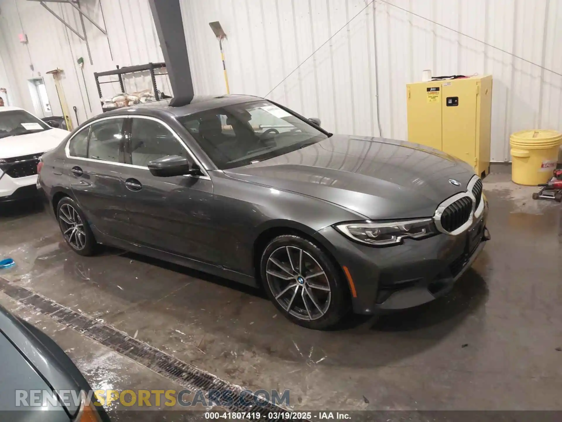1 Photograph of a damaged car WBA5R7C57KAJ80356 BMW 330I 2019