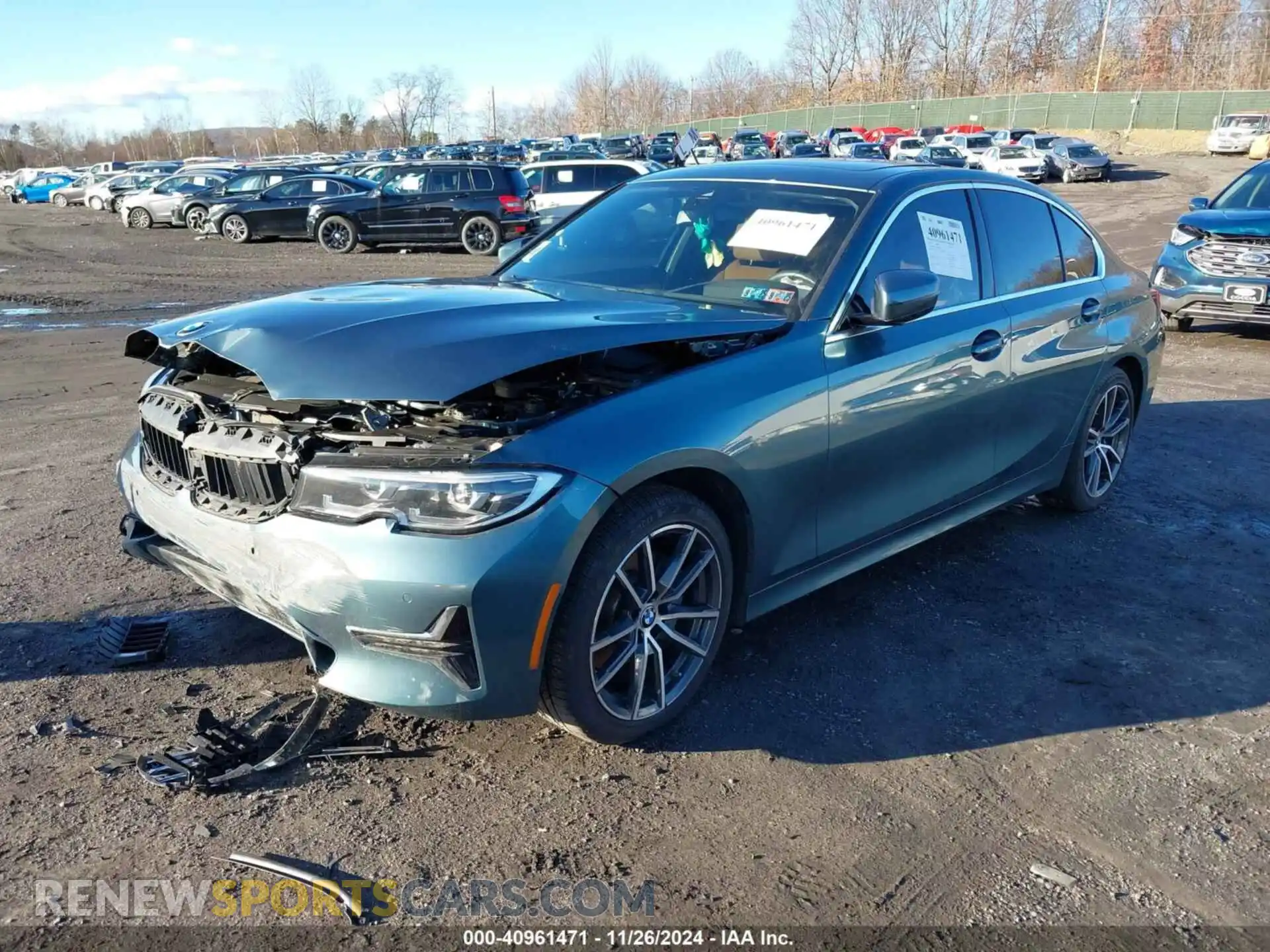 2 Photograph of a damaged car WBA5R7C58KAJ85596 BMW 330I 2019