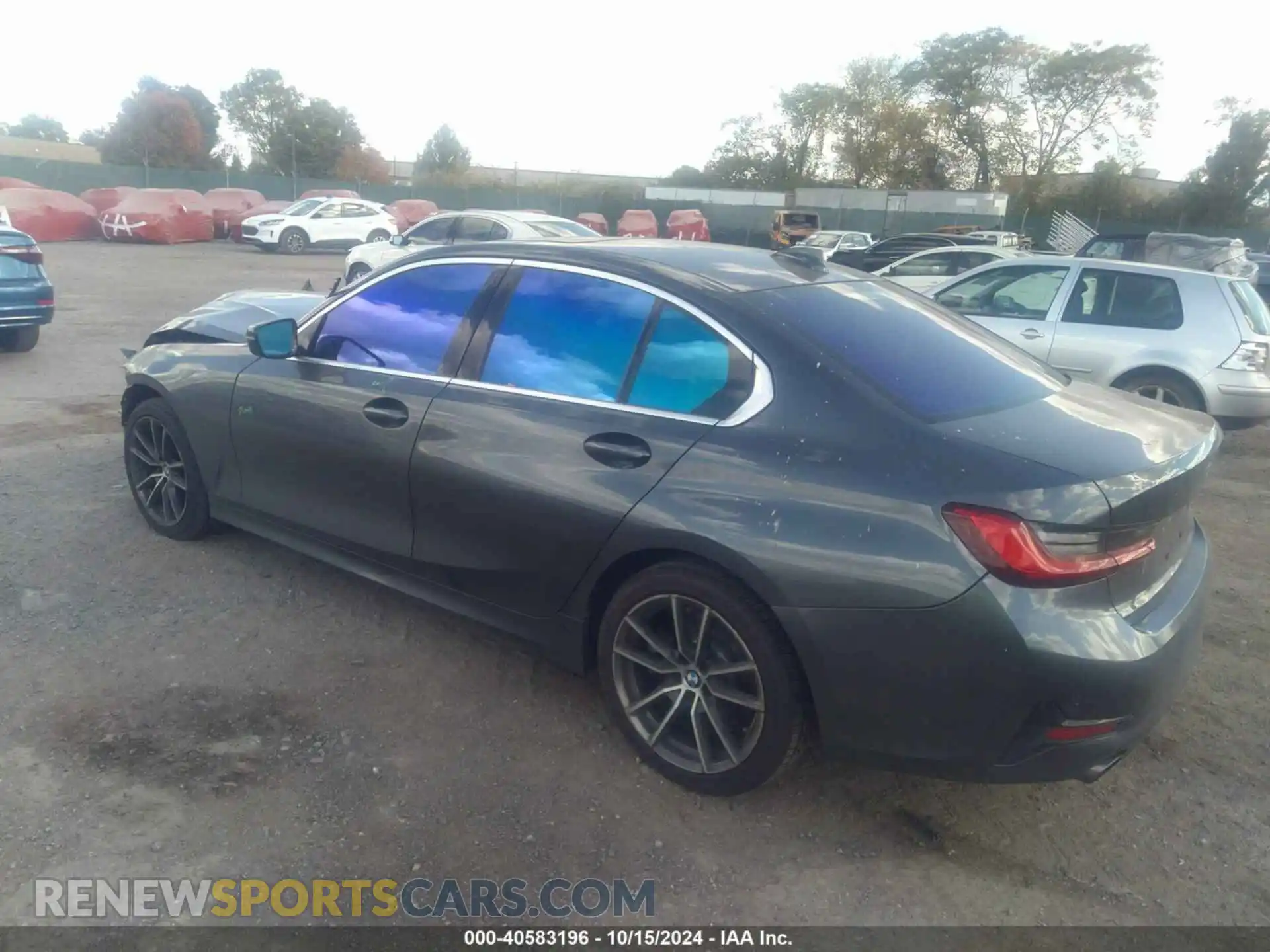 3 fotografías del automóvil dañado WBA5R7C59KFH16455 BMW 330I 2019