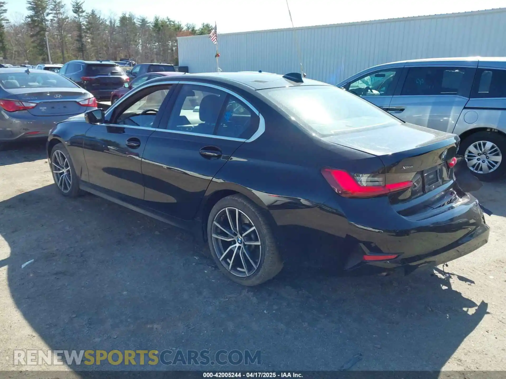 3 Photograph of a damaged car WBA5R7C59KFH30971 BMW 330I 2019
