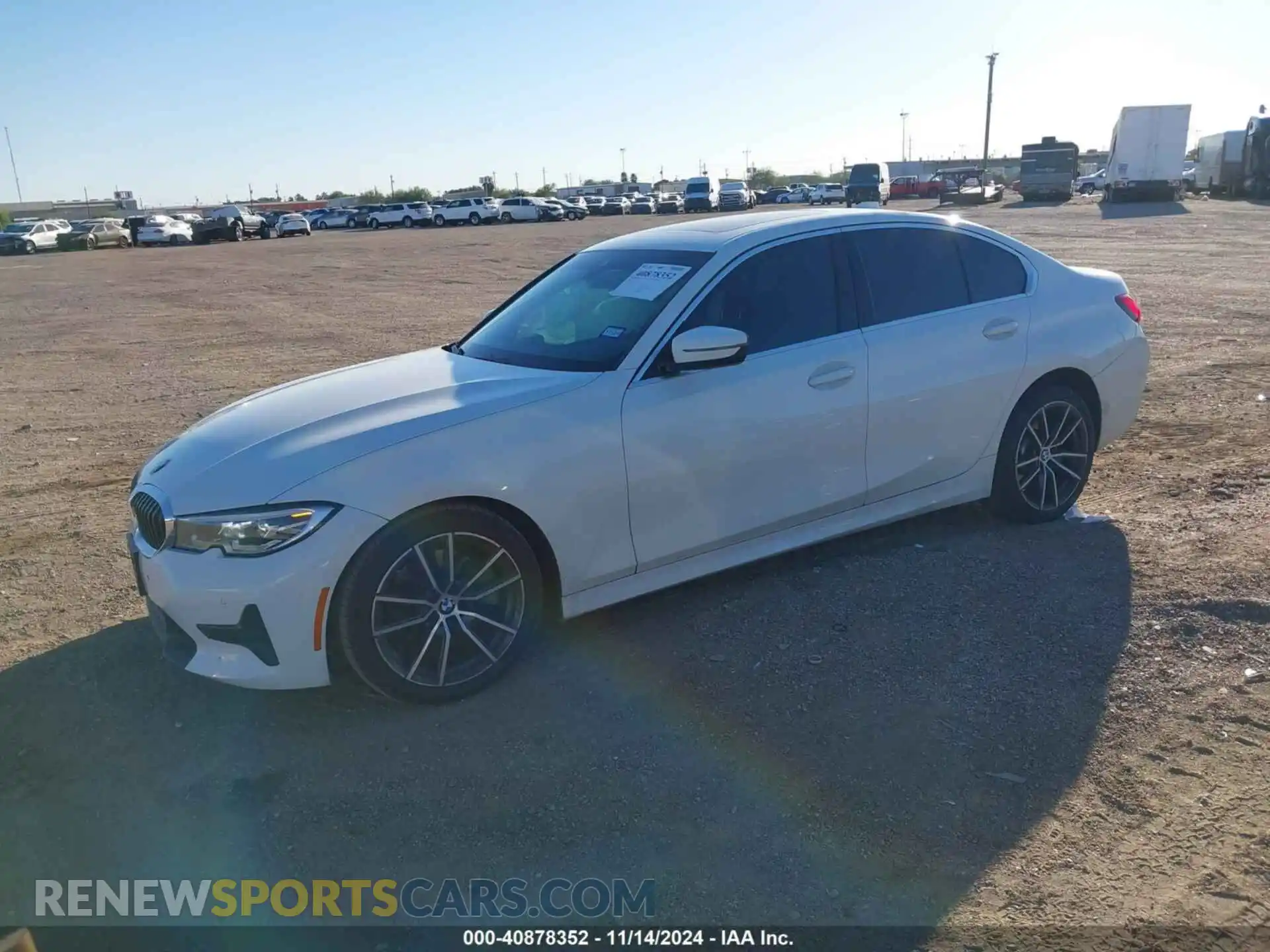 2 Photograph of a damaged car 3MW5R1J02L8B46777 BMW 330I 2020