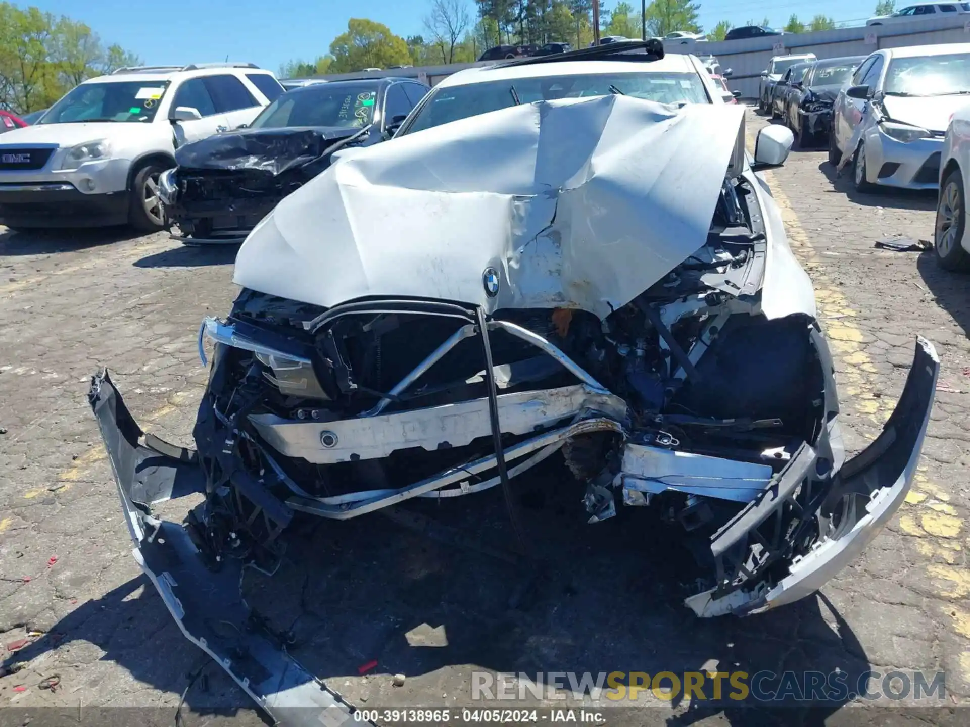 11 Photograph of a damaged car 3MW5R1J03L8B22214 BMW 330I 2020