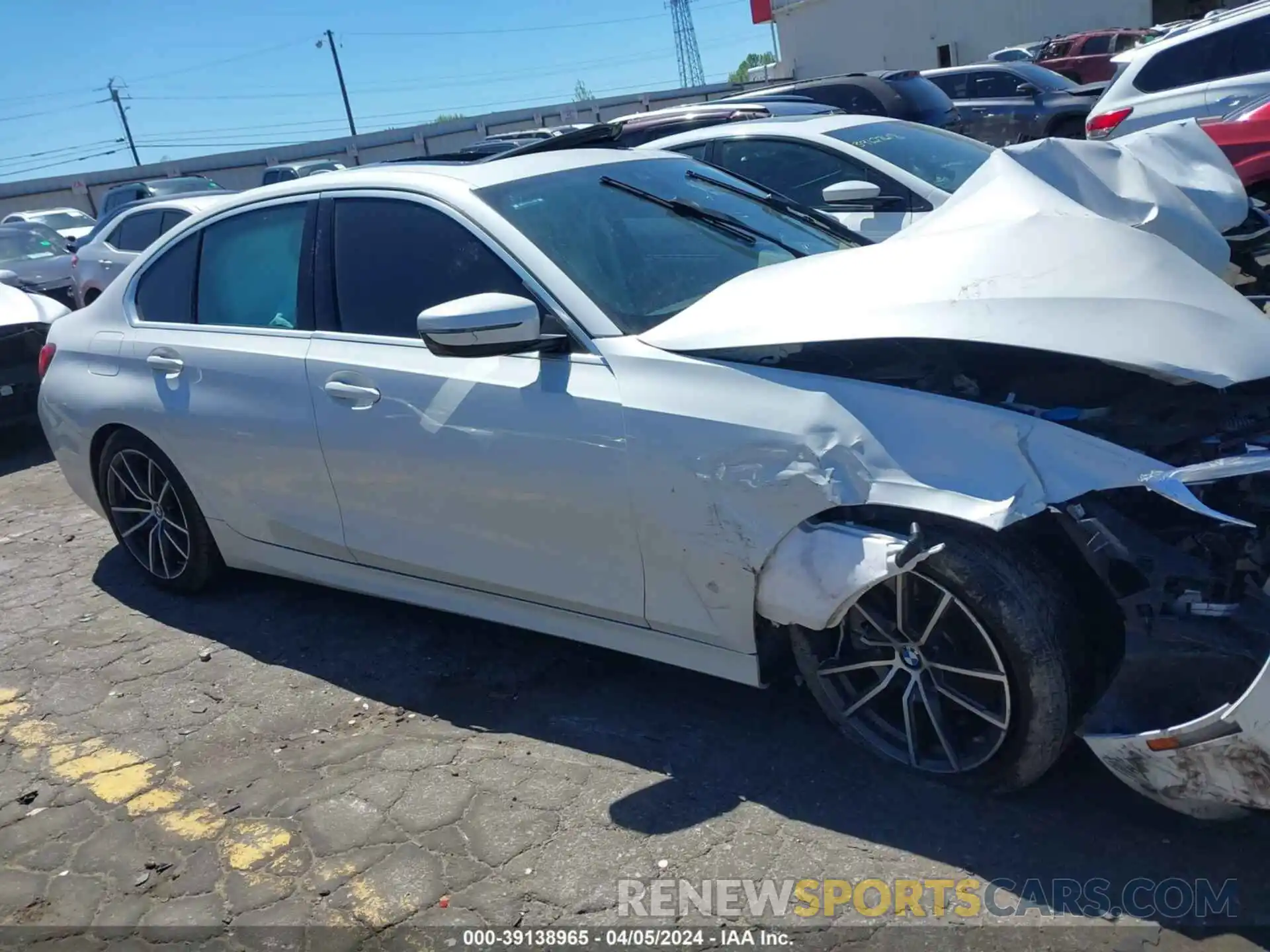 12 Photograph of a damaged car 3MW5R1J03L8B22214 BMW 330I 2020