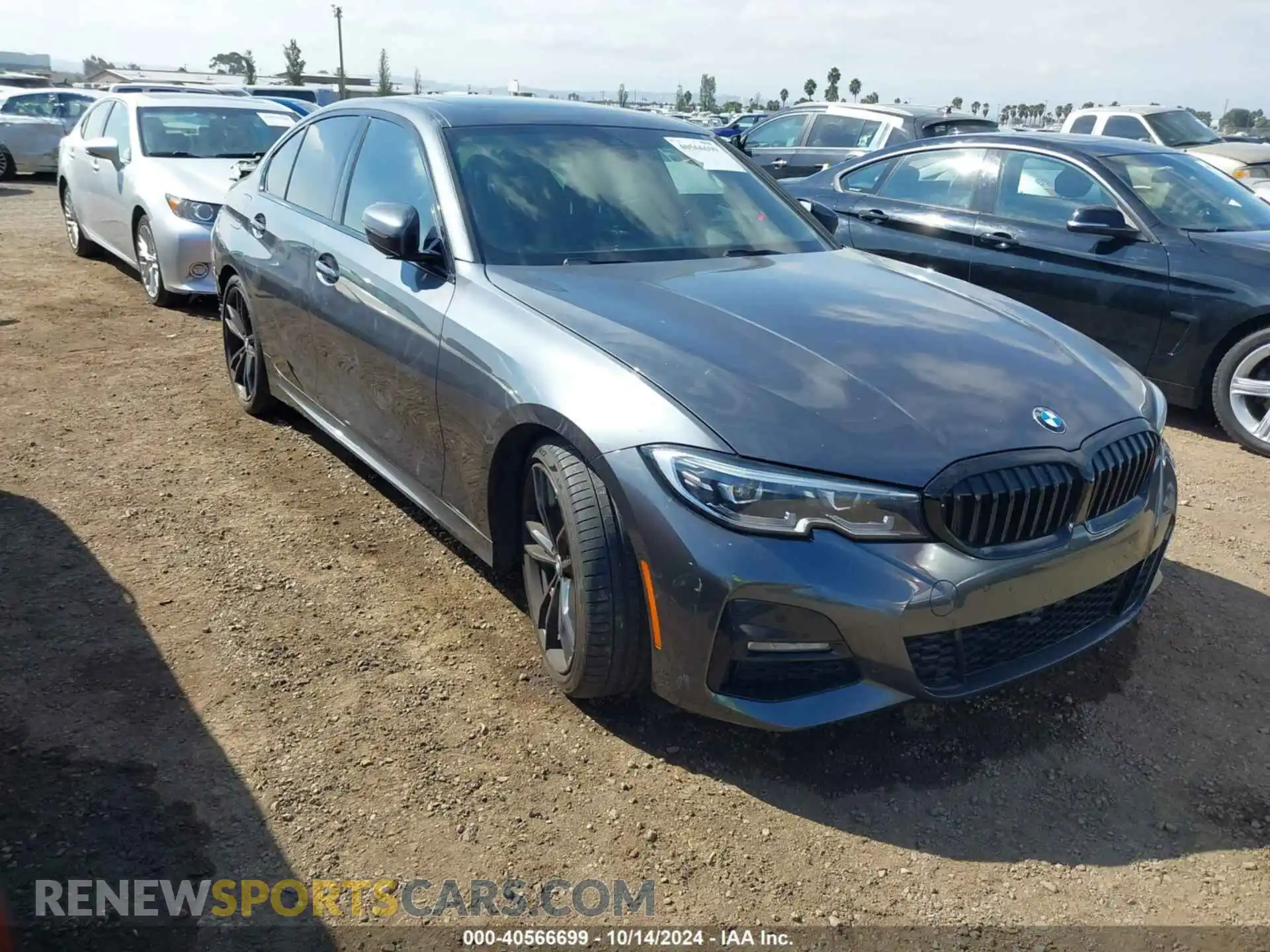 1 Фотография поврежденного автомобиля 3MW5R1J0XL8B15597 BMW 330I 2020