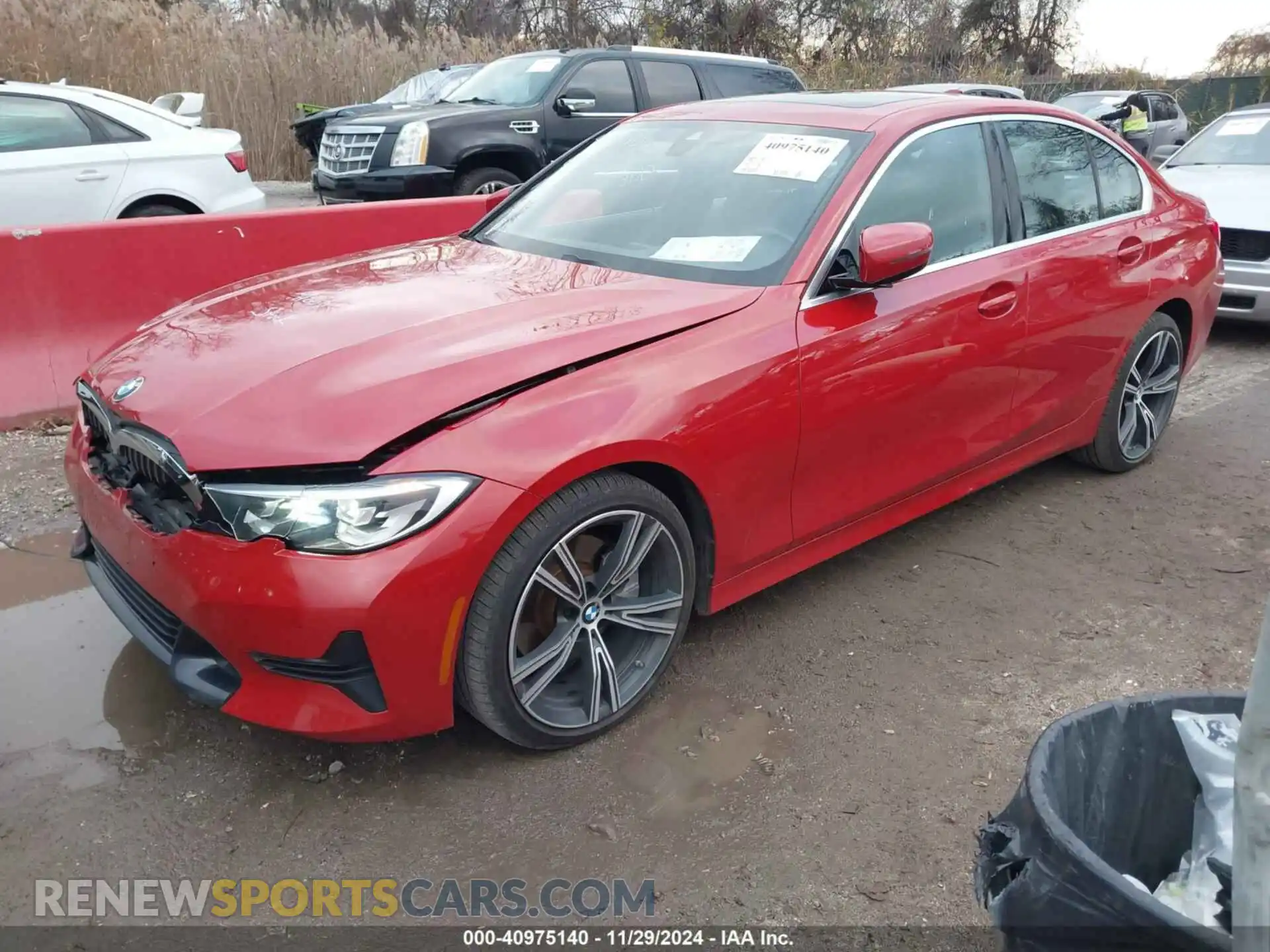 2 Photograph of a damaged car 3MW5R7J04L8B44807 BMW 330I 2020