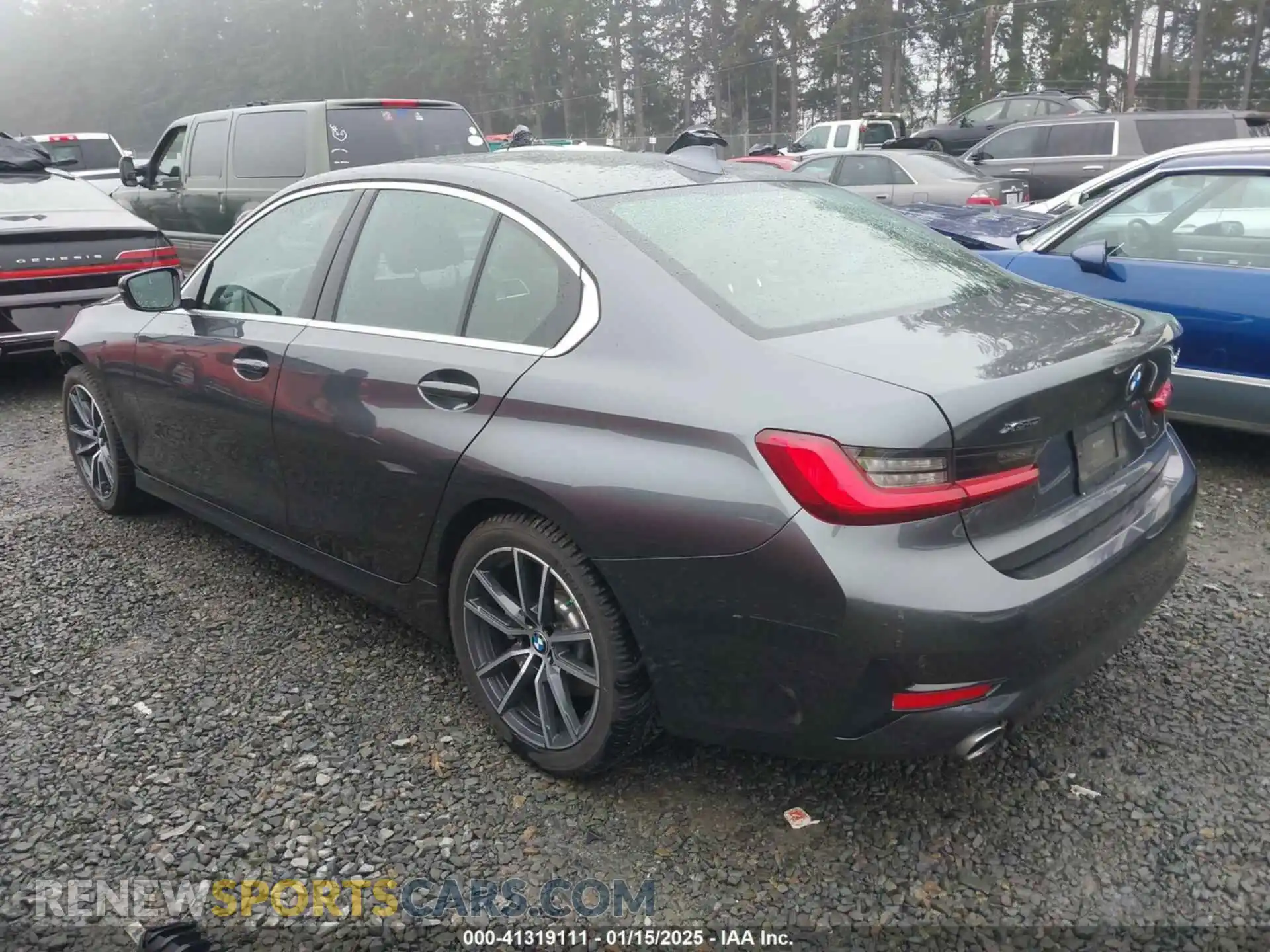3 Photograph of a damaged car 3MW5R7J06L8B07905 BMW 330I 2020