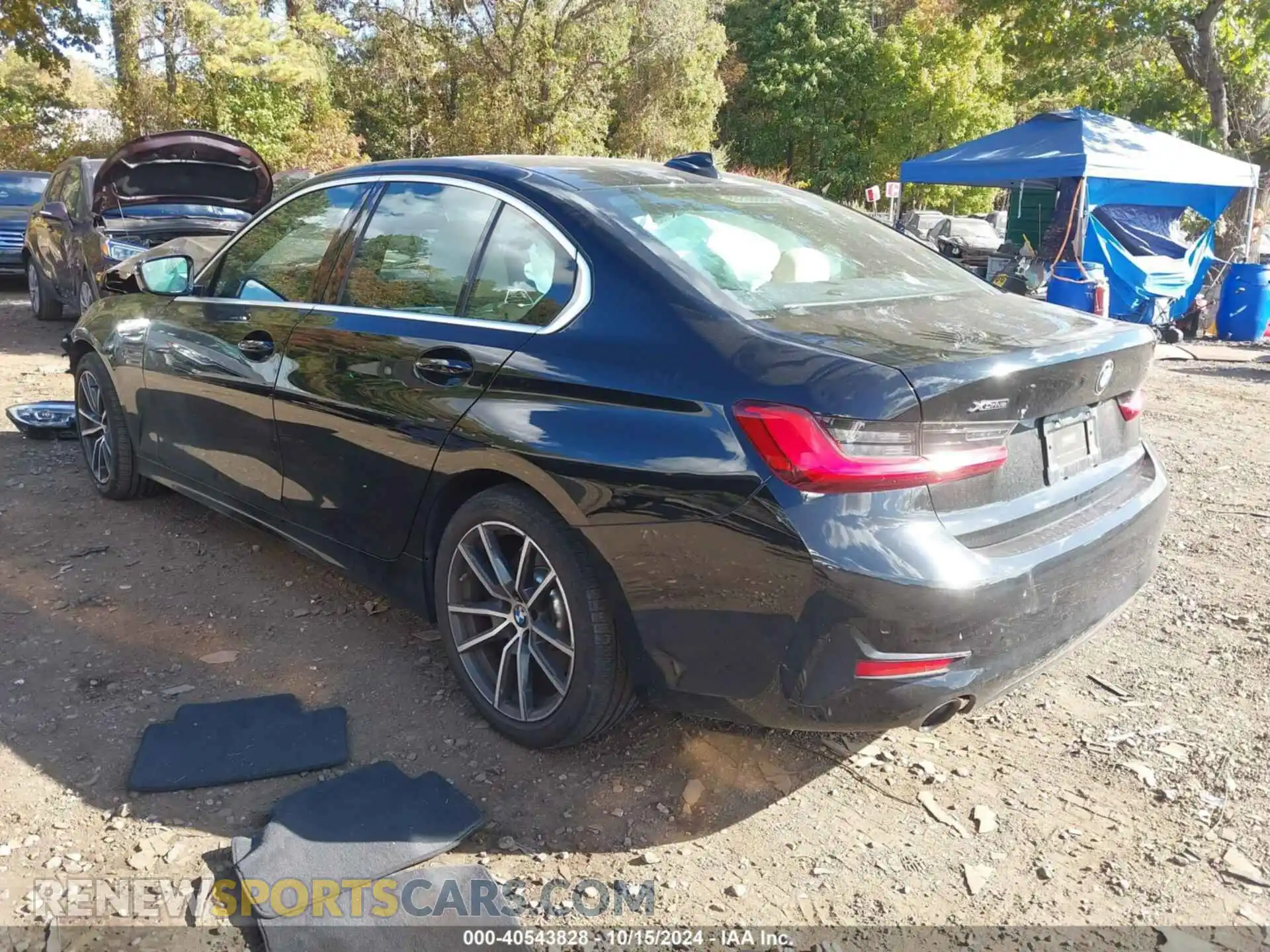3 Фотография поврежденного автомобиля 3MW5R7J0XL8B18387 BMW 330I 2020