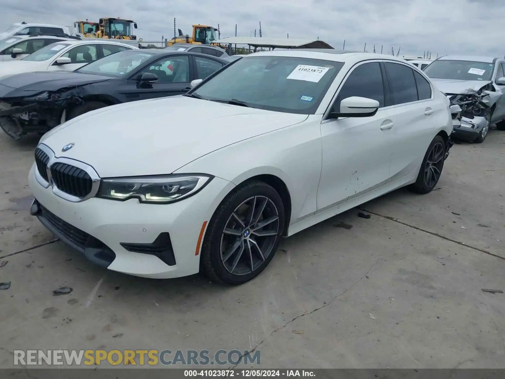 2 Photograph of a damaged car WBA5R1C06LFH40375 BMW 330I 2020