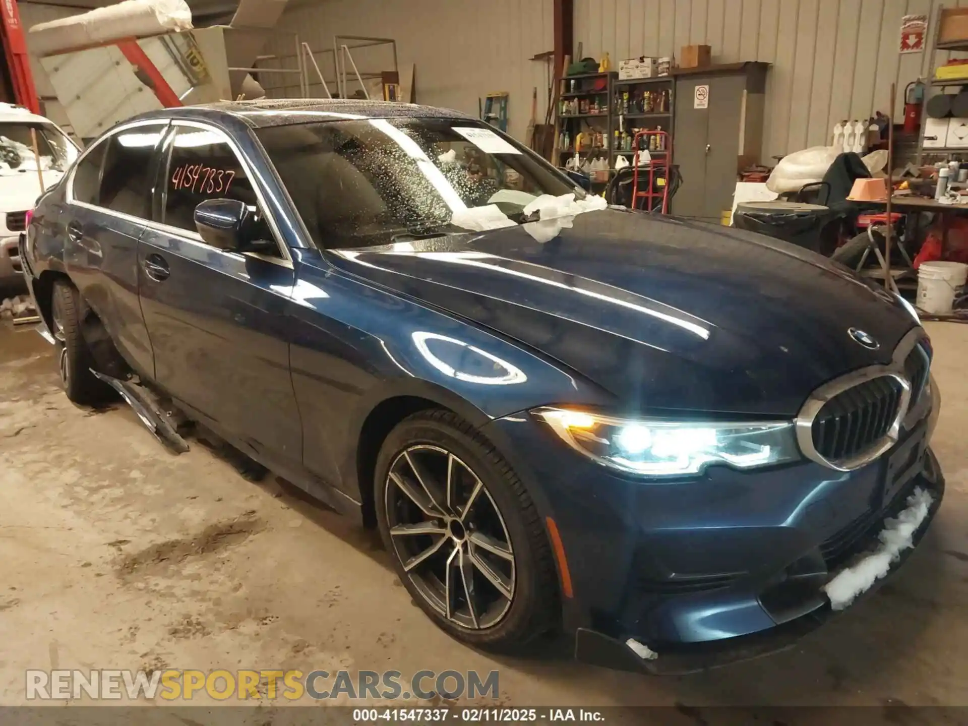 1 Photograph of a damaged car WBA5R7C01LFH45079 BMW 330I 2020