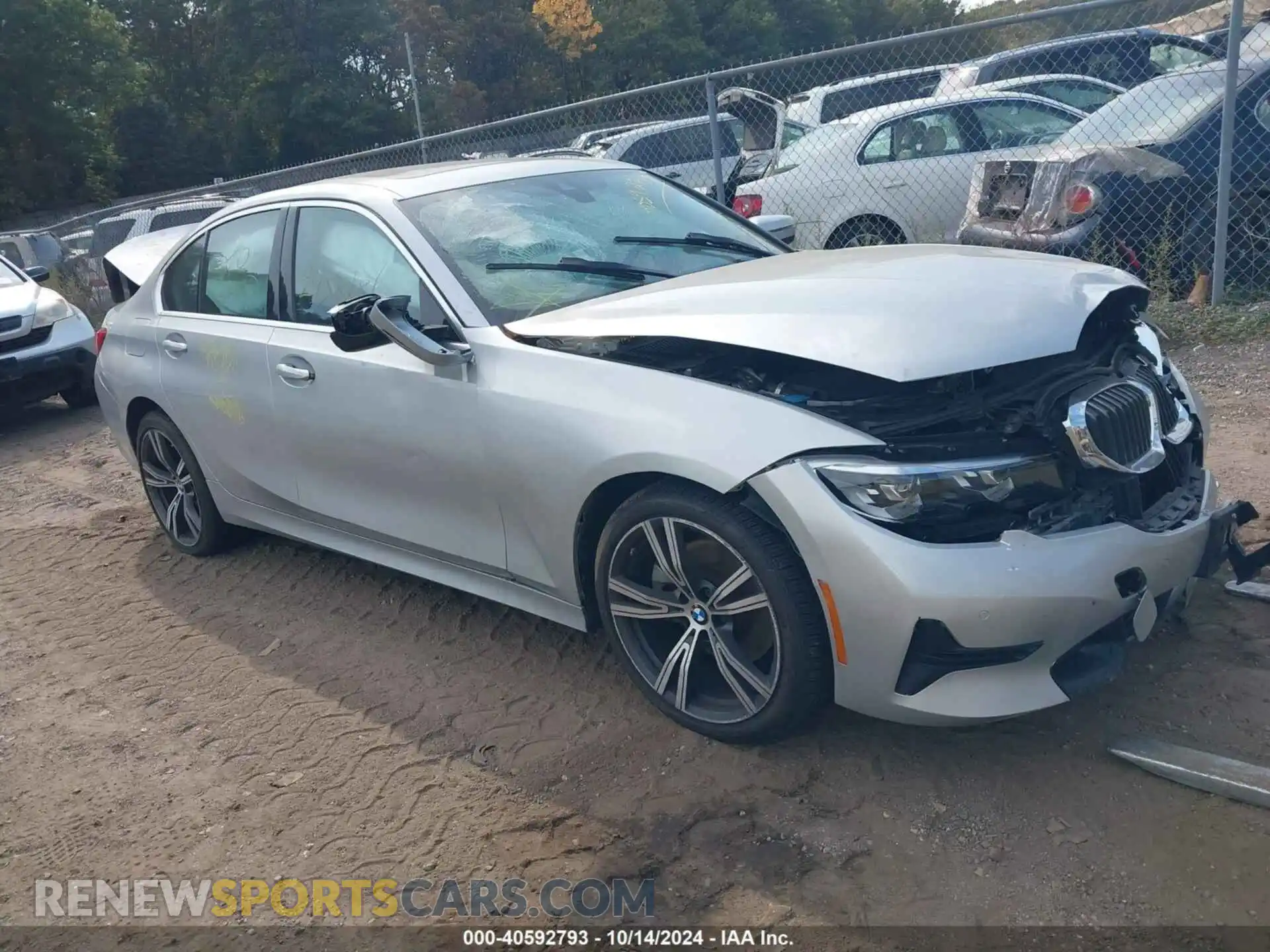 1 Фотография поврежденного автомобиля WBA5R7C09LFH53785 BMW 330I 2020