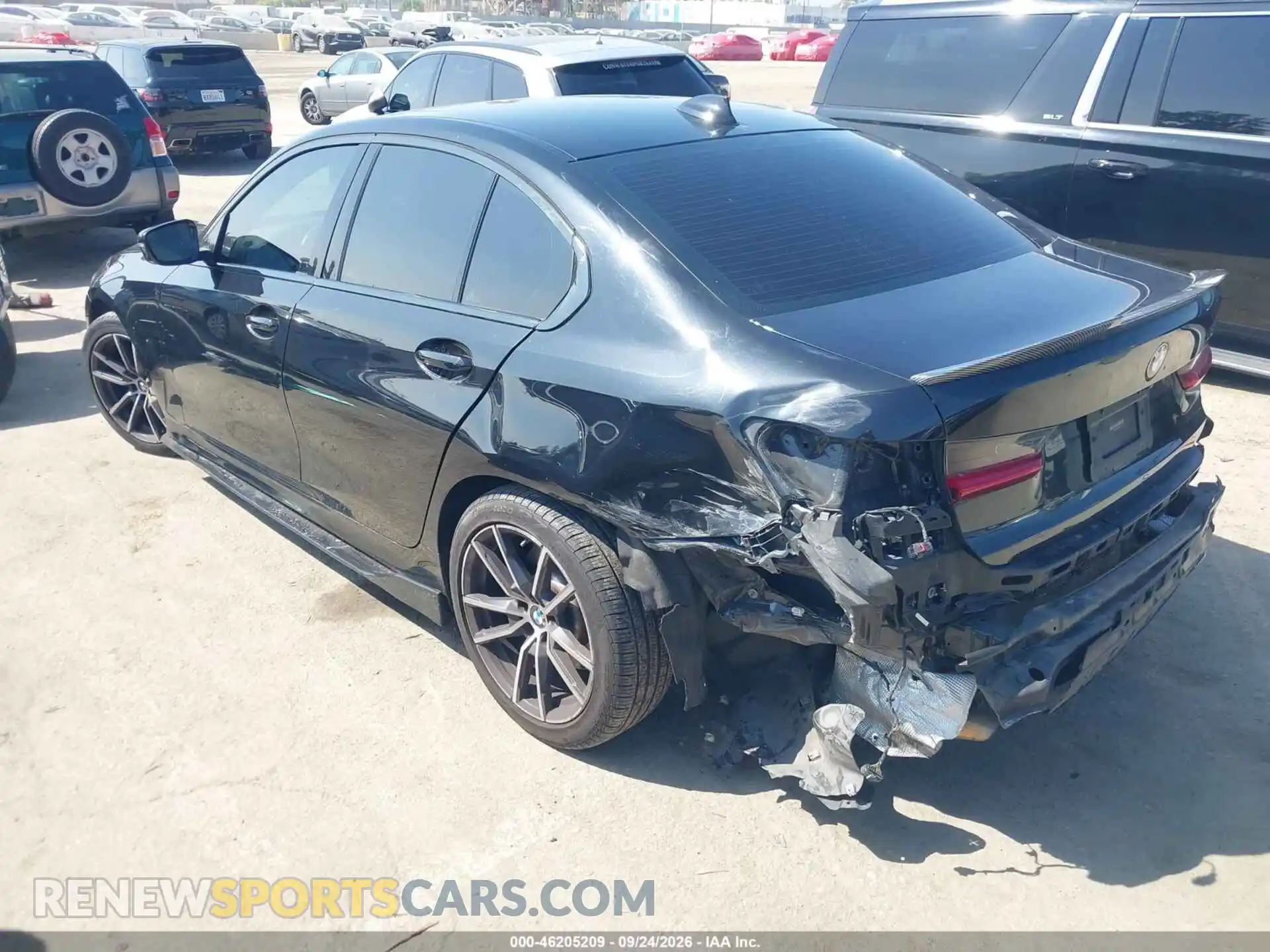 3 Photograph of a damaged car 3MW5R1J01M8C11457 BMW 330I 2021