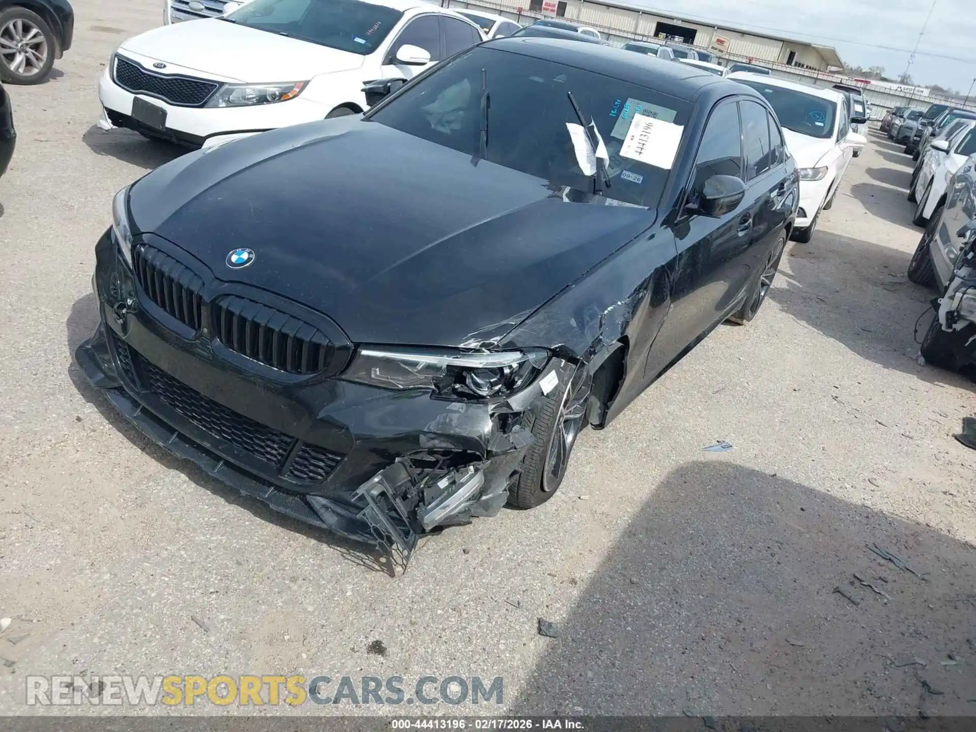 2 Photograph of a damaged car 3MW5R1J02M8B56405 BMW 330I 2021