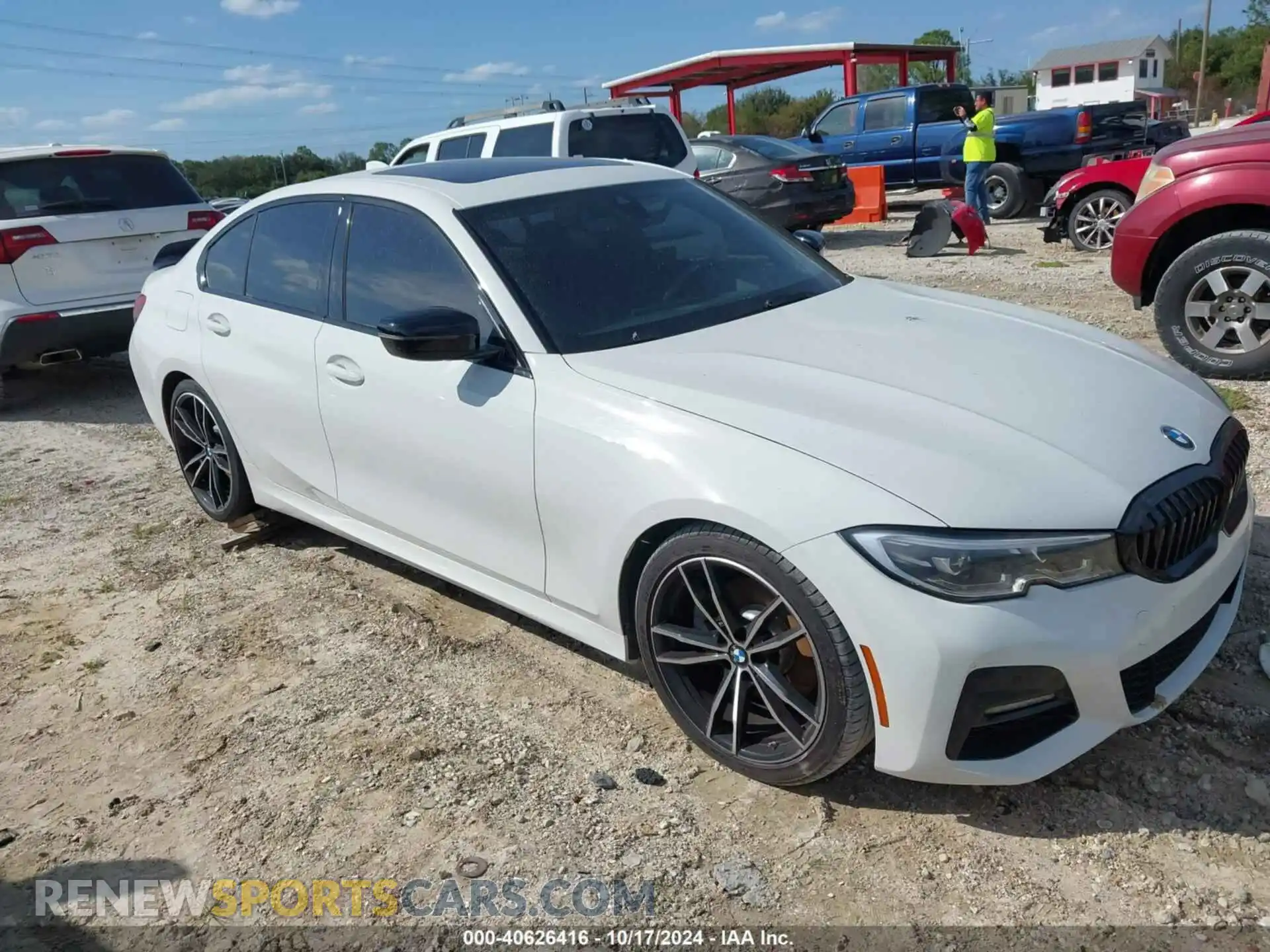 1 Фотография поврежденного автомобиля 3MW5R1J03M8B97951 BMW 330I 2021