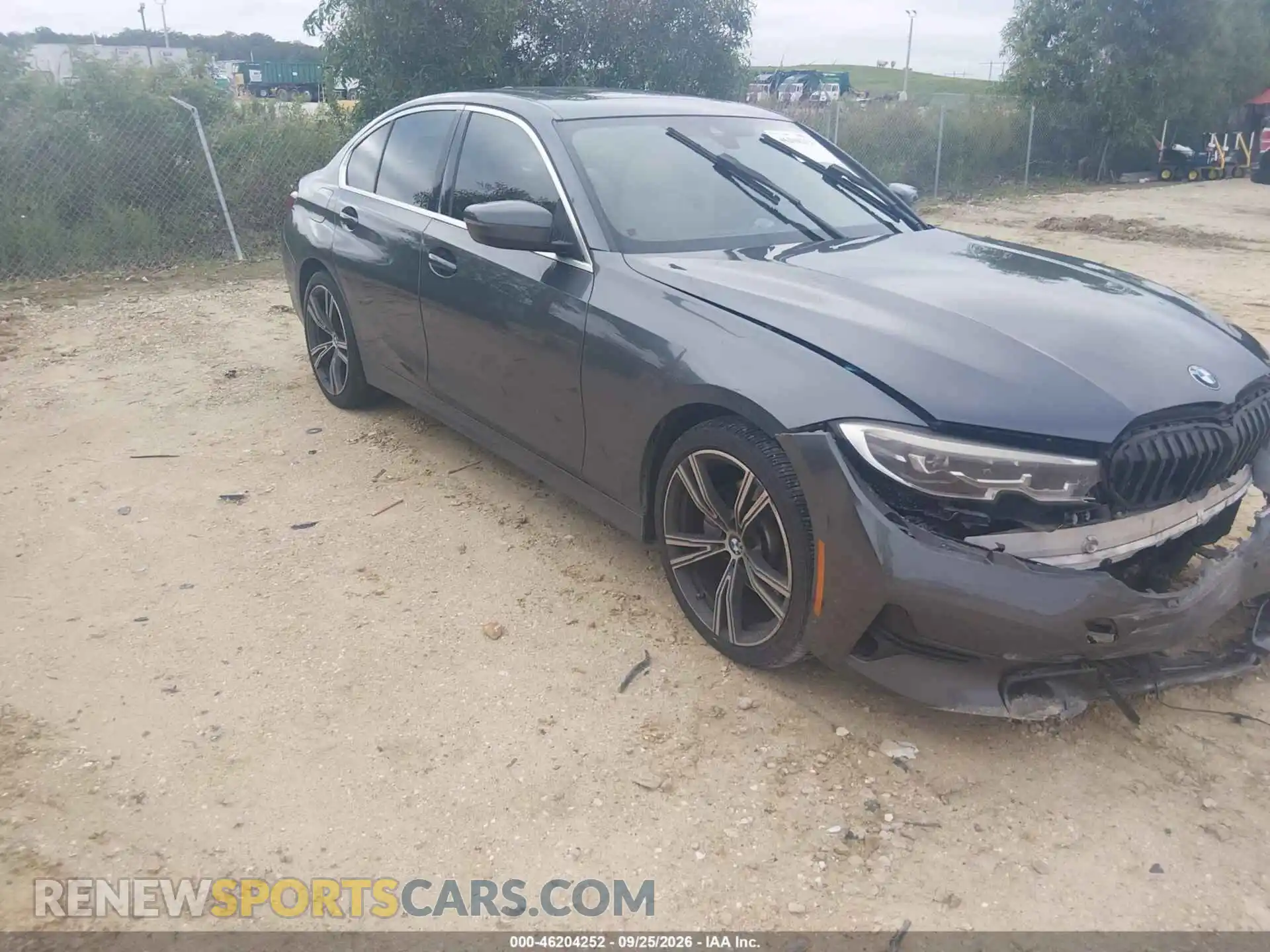 1 Фотография поврежденного автомобиля 3MW5R1J04M8C01554 BMW 330I 2021