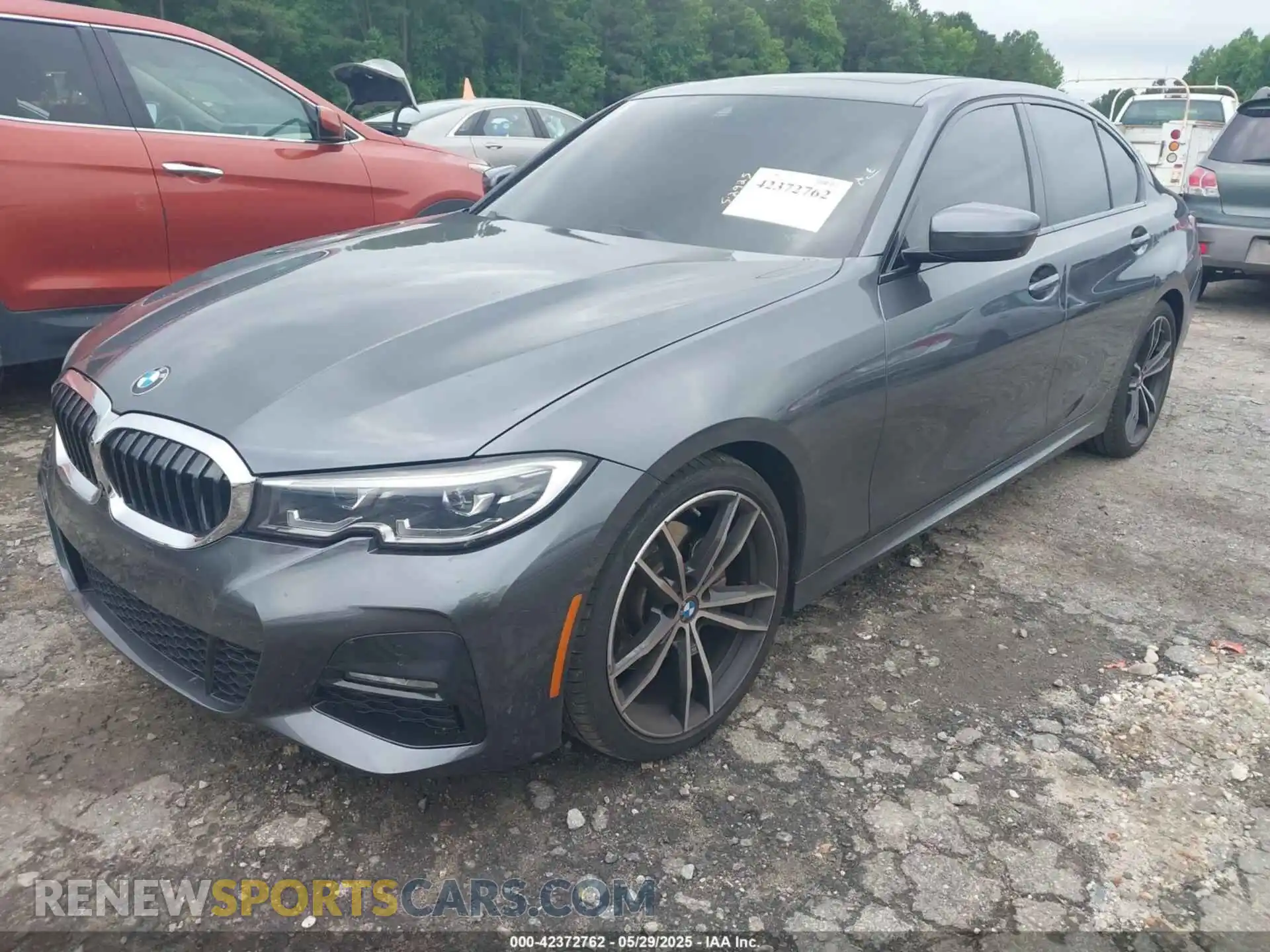 2 Photograph of a damaged car 3MW5R1J05M8B79581 BMW 330I 2021
