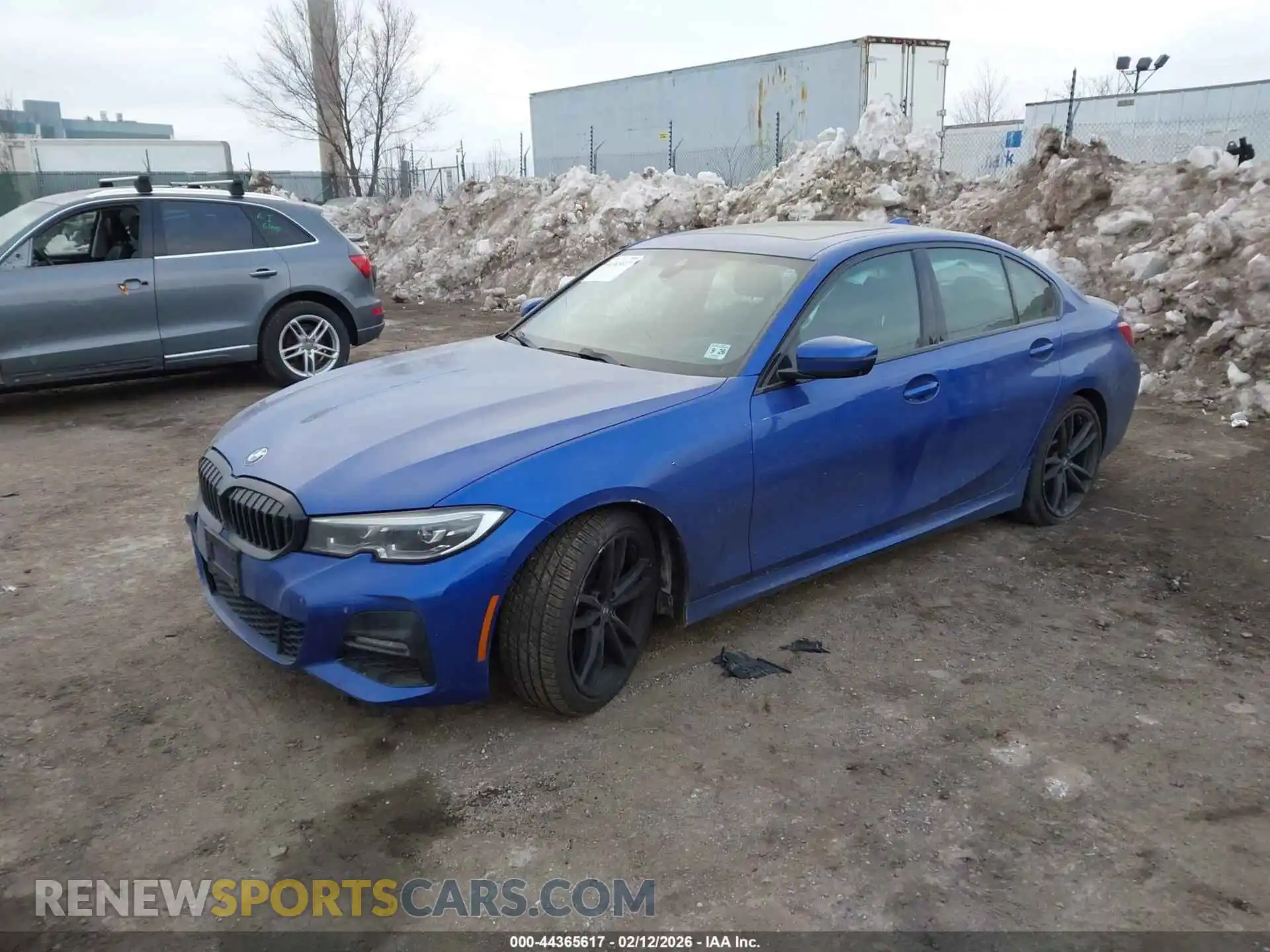 2 Photograph of a damaged car 3MW5R7J01M8C14751 BMW 330I 2021