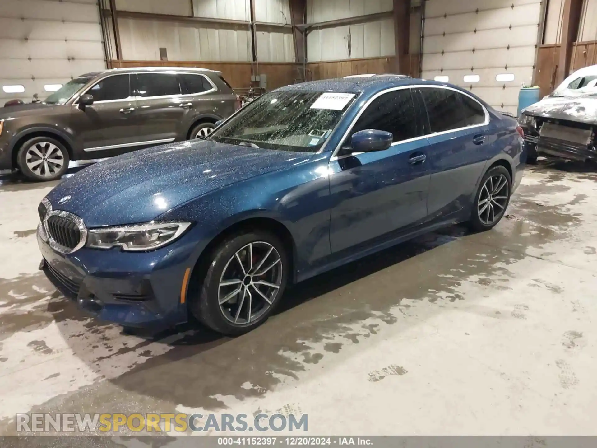 2 Photograph of a damaged car 3MW5R7J02M8B60263 BMW 330I 2021