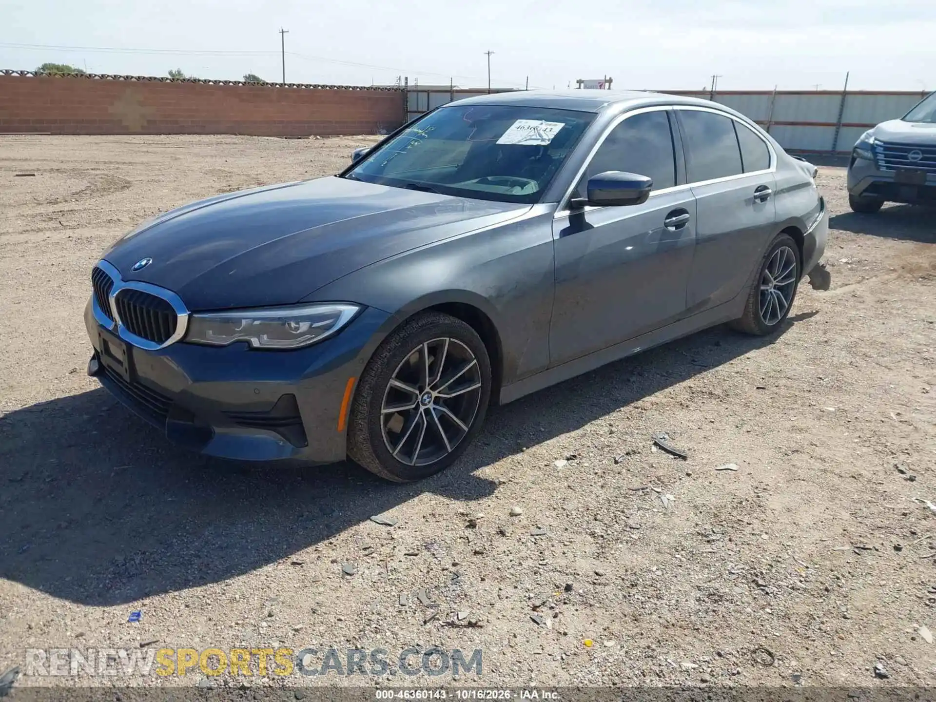 2 Photograph of a damaged car 3MW5R7J02M8C09719 BMW 330I 2021