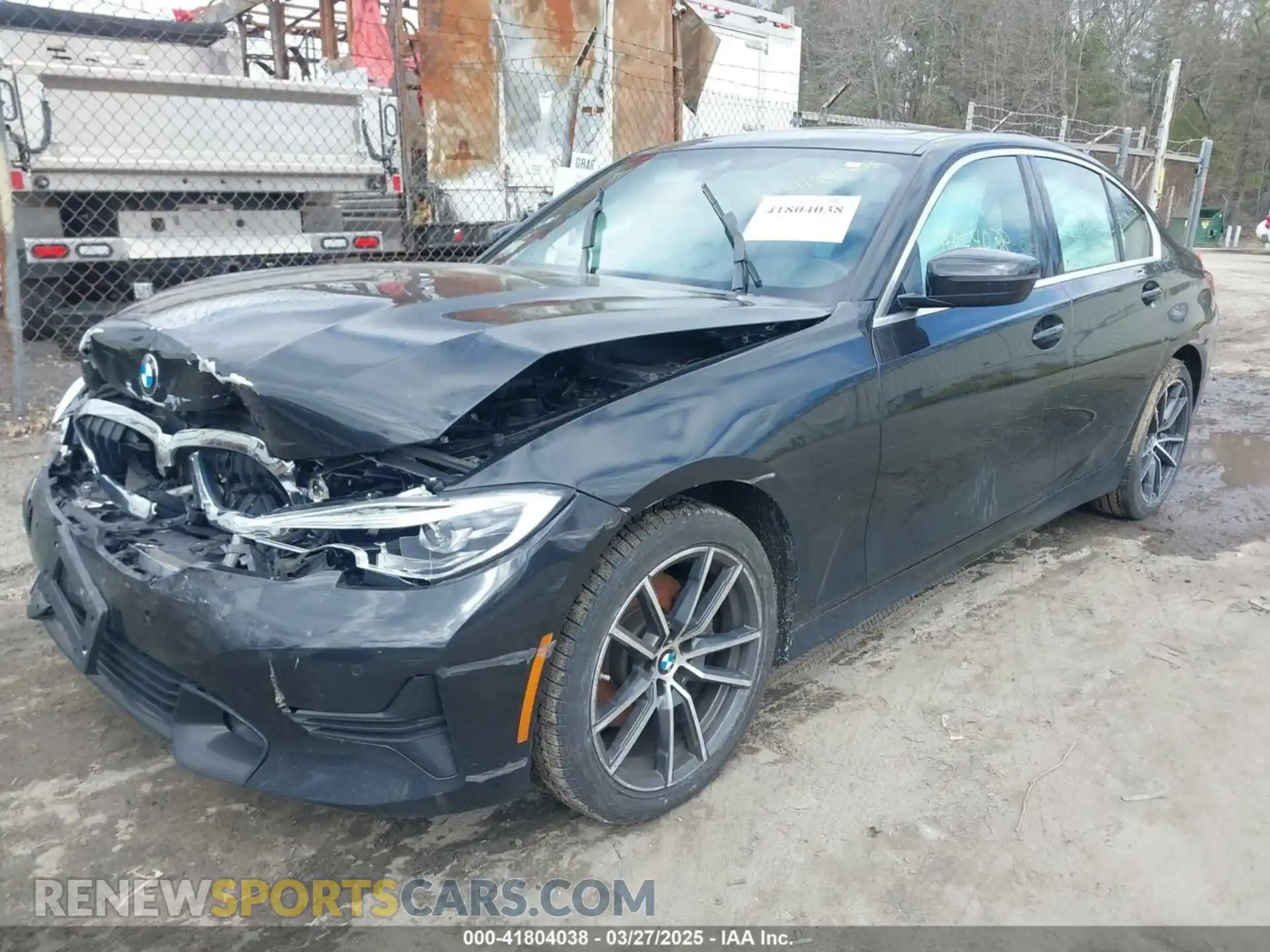 2 Photograph of a damaged car 3MW5R7J03M8C09356 BMW 330I 2021