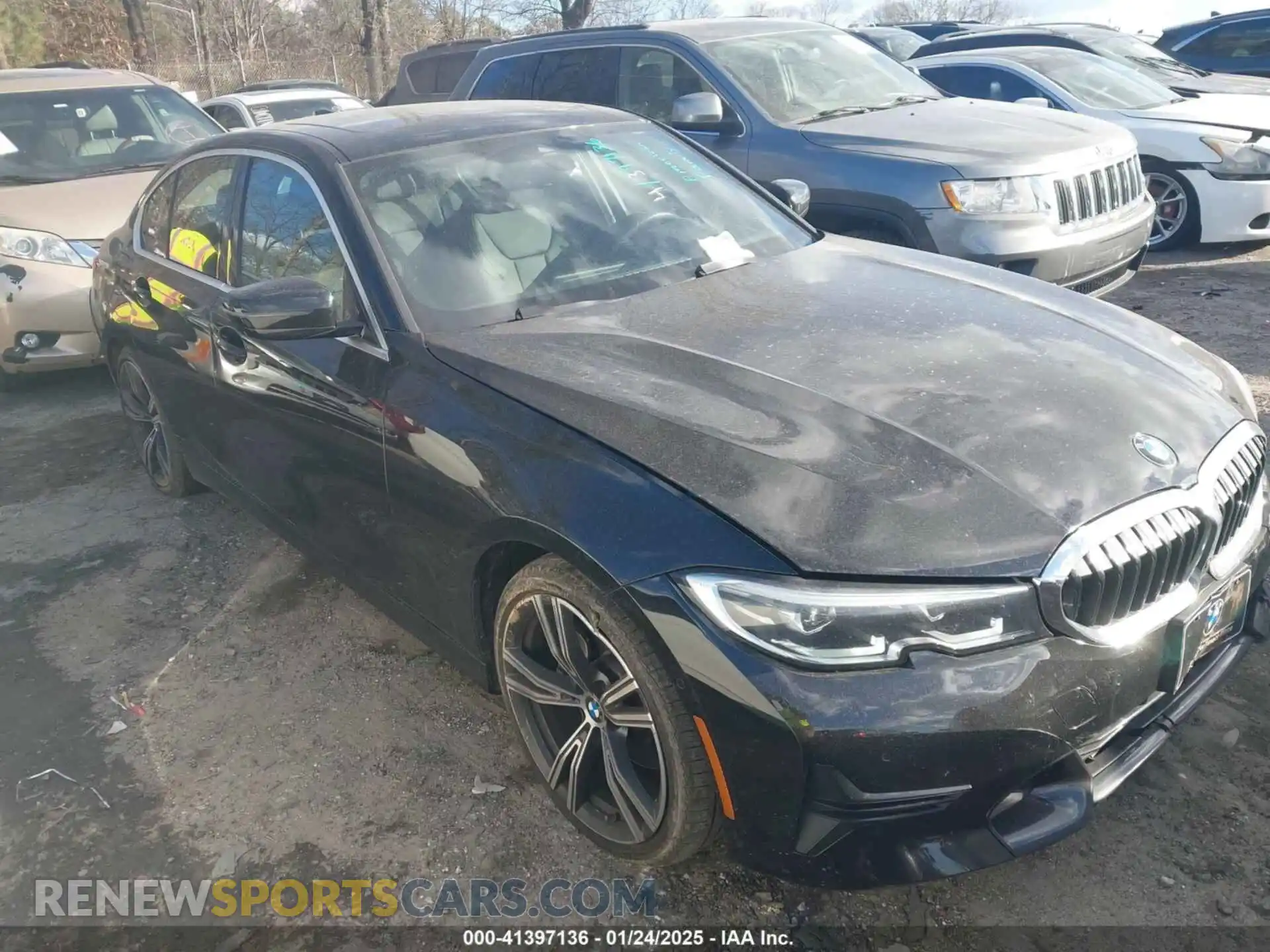 1 Photograph of a damaged car 3MW5R7J04M8B97394 BMW 330I 2021