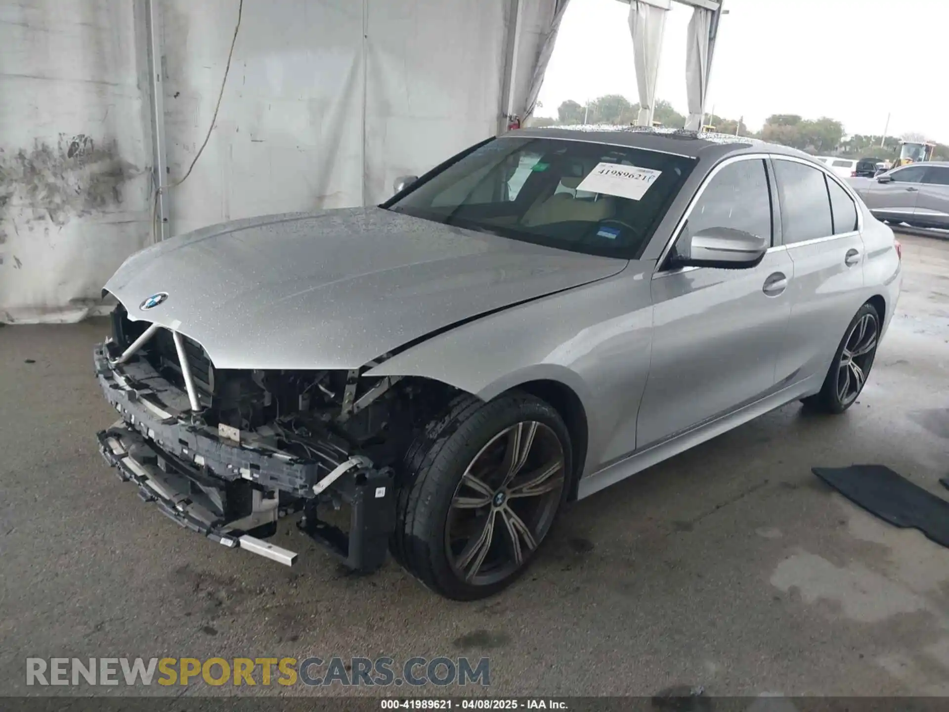 2 Photograph of a damaged car WBA5R1C0XMFL39992 BMW 330I 2021