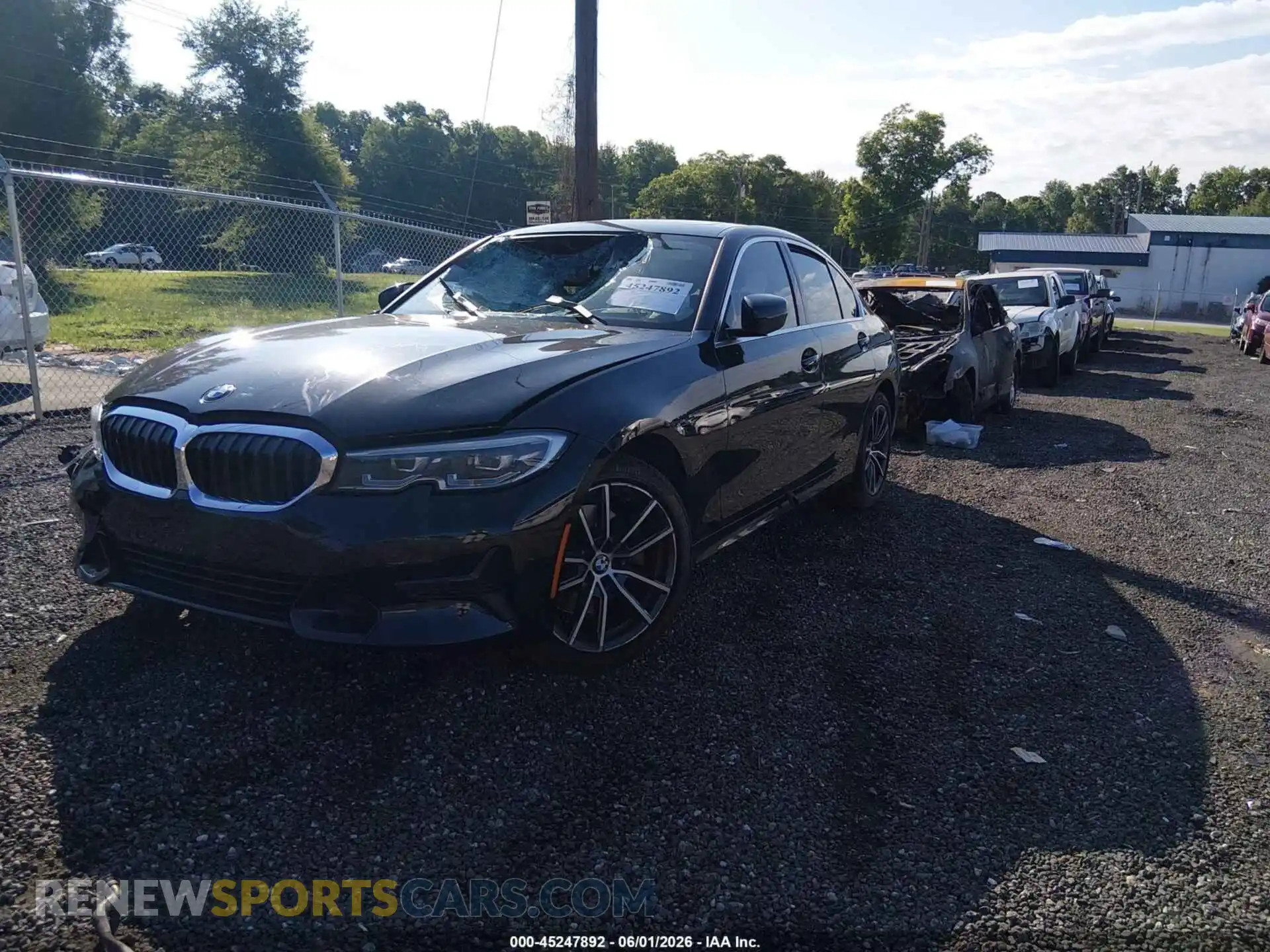 2 Photograph of a damaged car 3MW5R1J03N8C26947 BMW 330I 2022