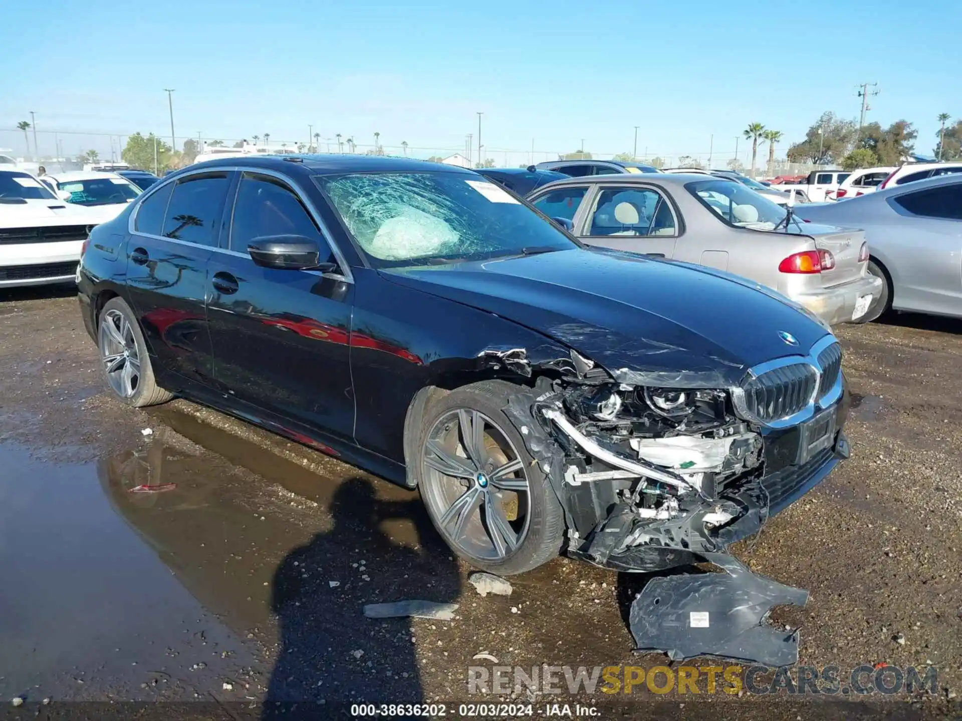 6 Photograph of a damaged car 3MW5R1J06N8C43371 BMW 330I 2022