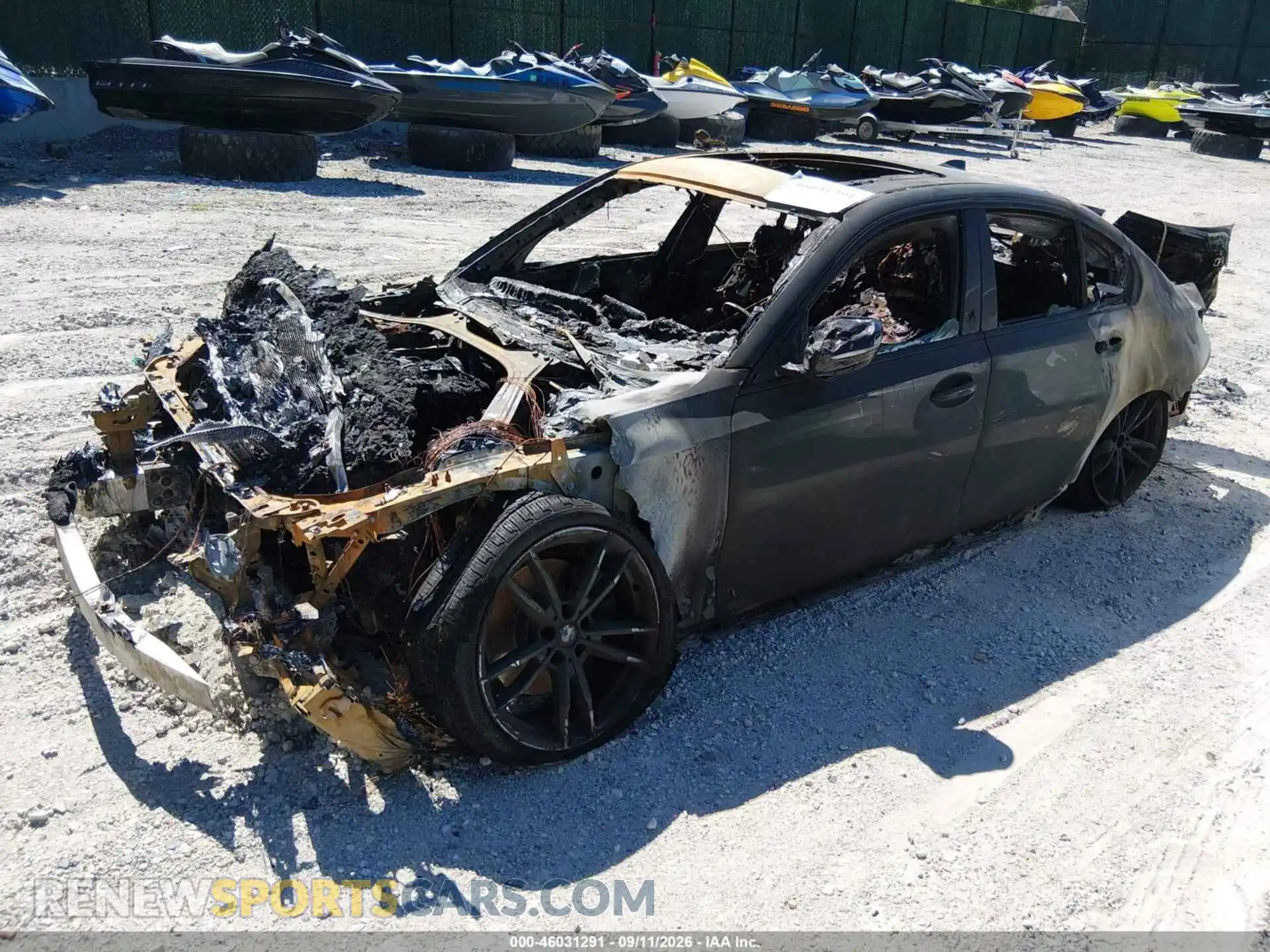 2 Фотография поврежденного автомобиля 3MW5R7J04N8C26555 BMW 330I 2022