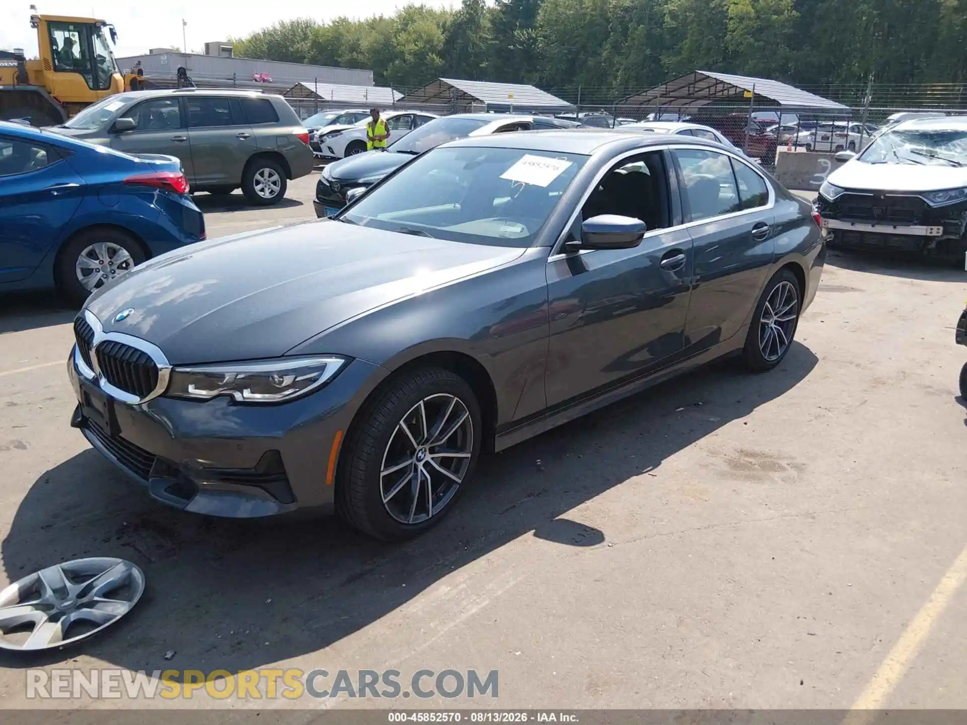 2 Photograph of a damaged car 3MW5R7J04N8C36275 BMW 330I 2022