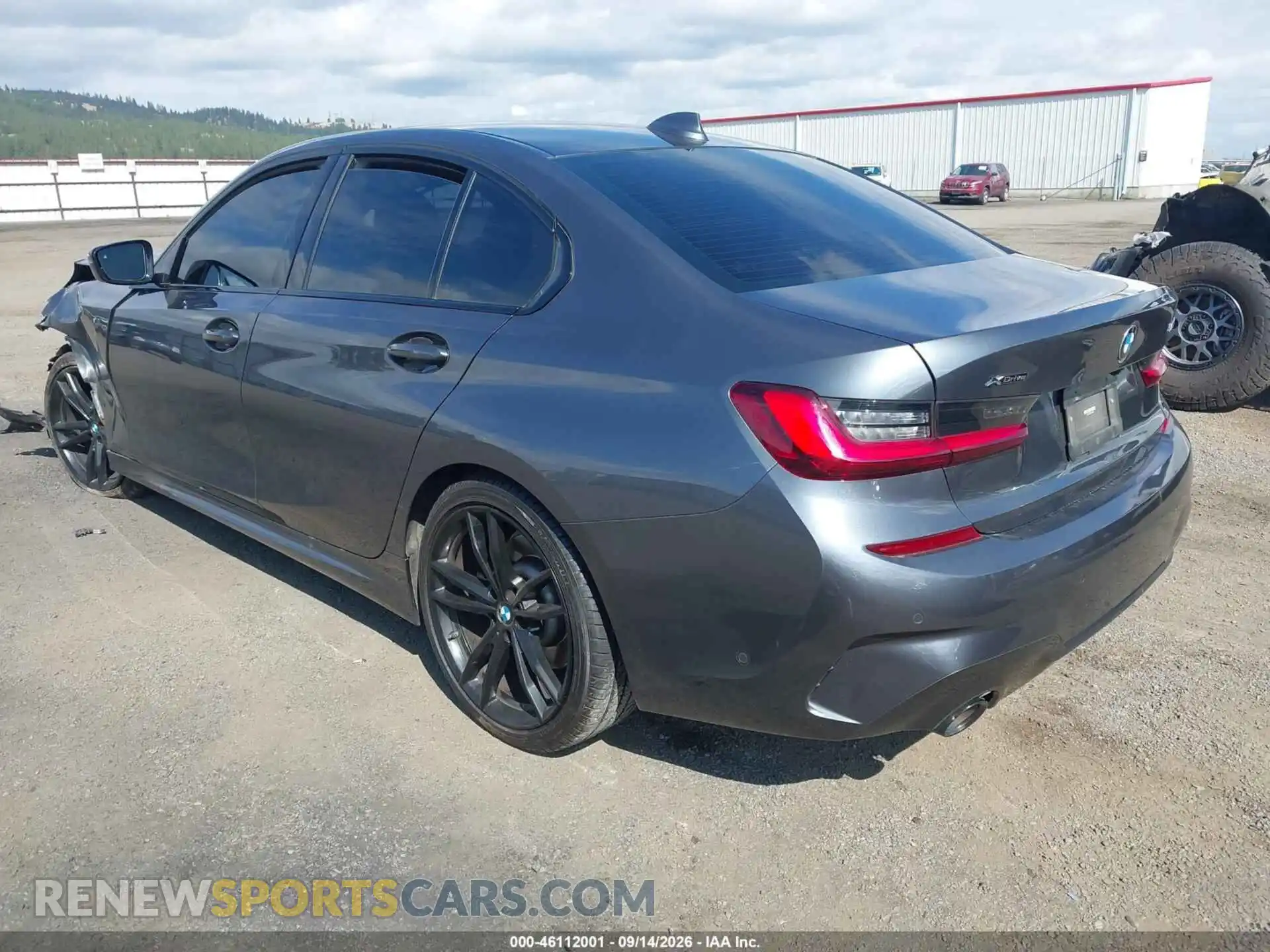 3 Photograph of a damaged car WBA5R7C00NFM79490 BMW 330I 2022