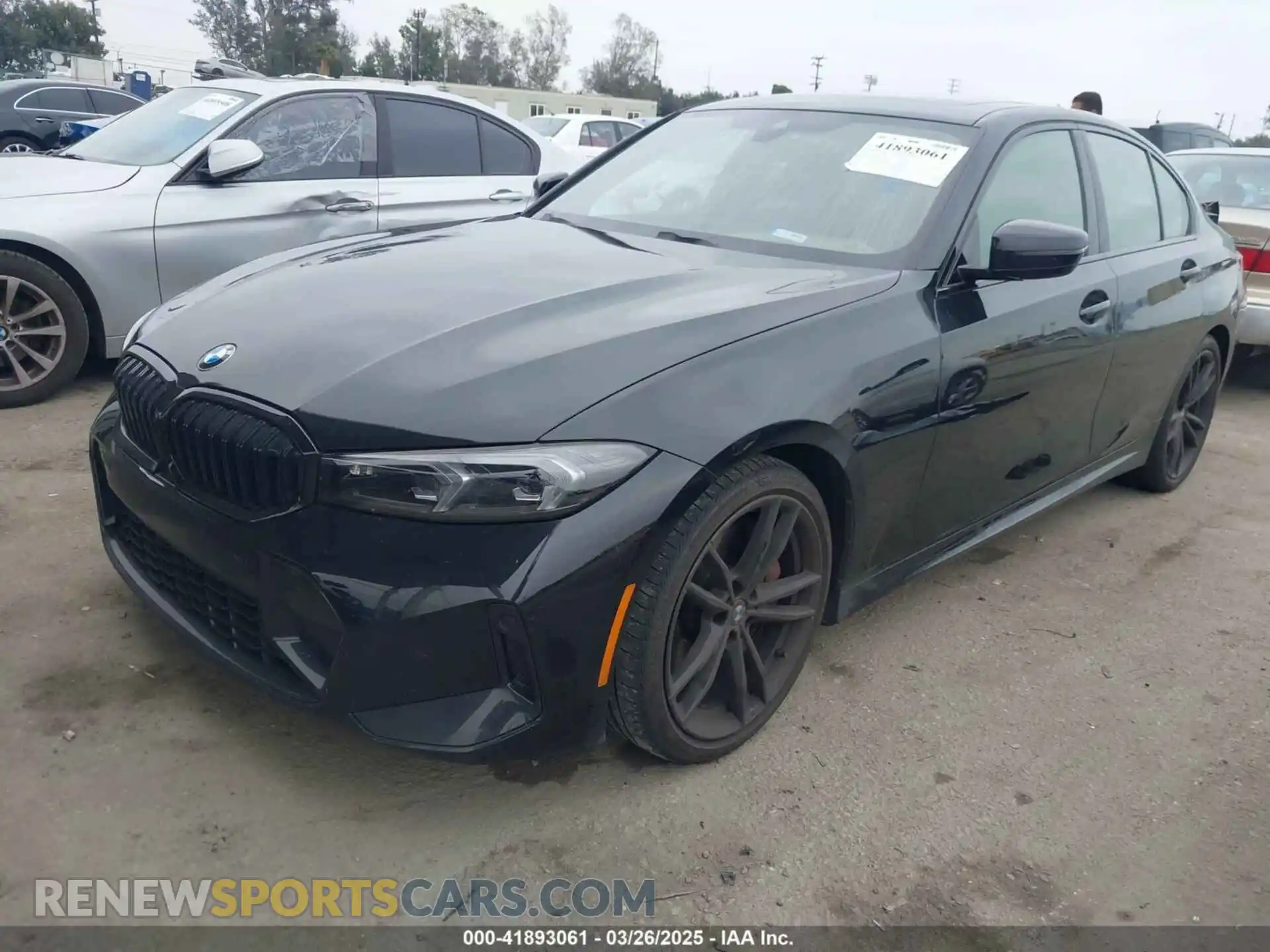 2 Photograph of a damaged car 3MW69FF0XP8D71108 BMW 330I 2023