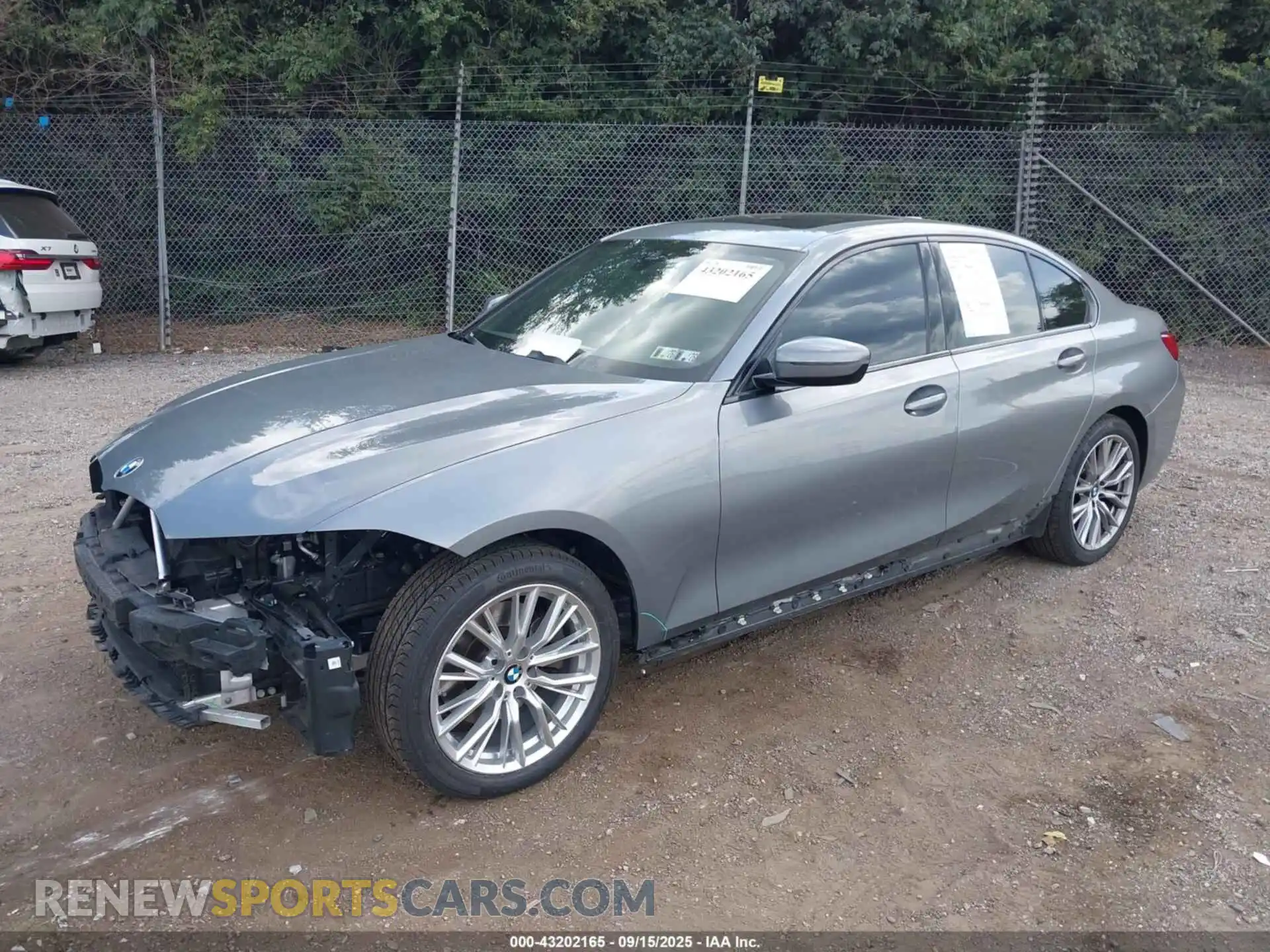 2 Photograph of a damaged car 3MW89FF04P8D49131 BMW 330I 2023