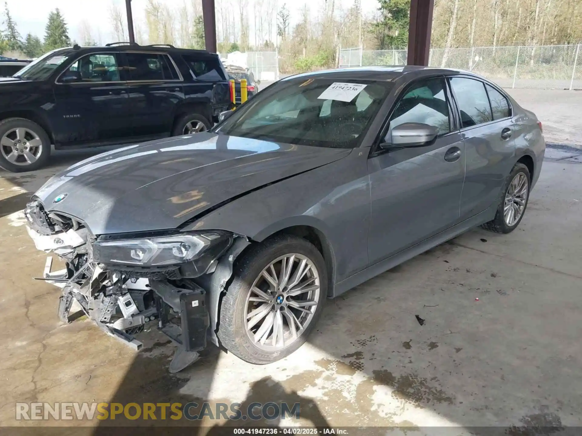 2 Photograph of a damaged car 3MW89FF04P8D55611 BMW 330I 2023