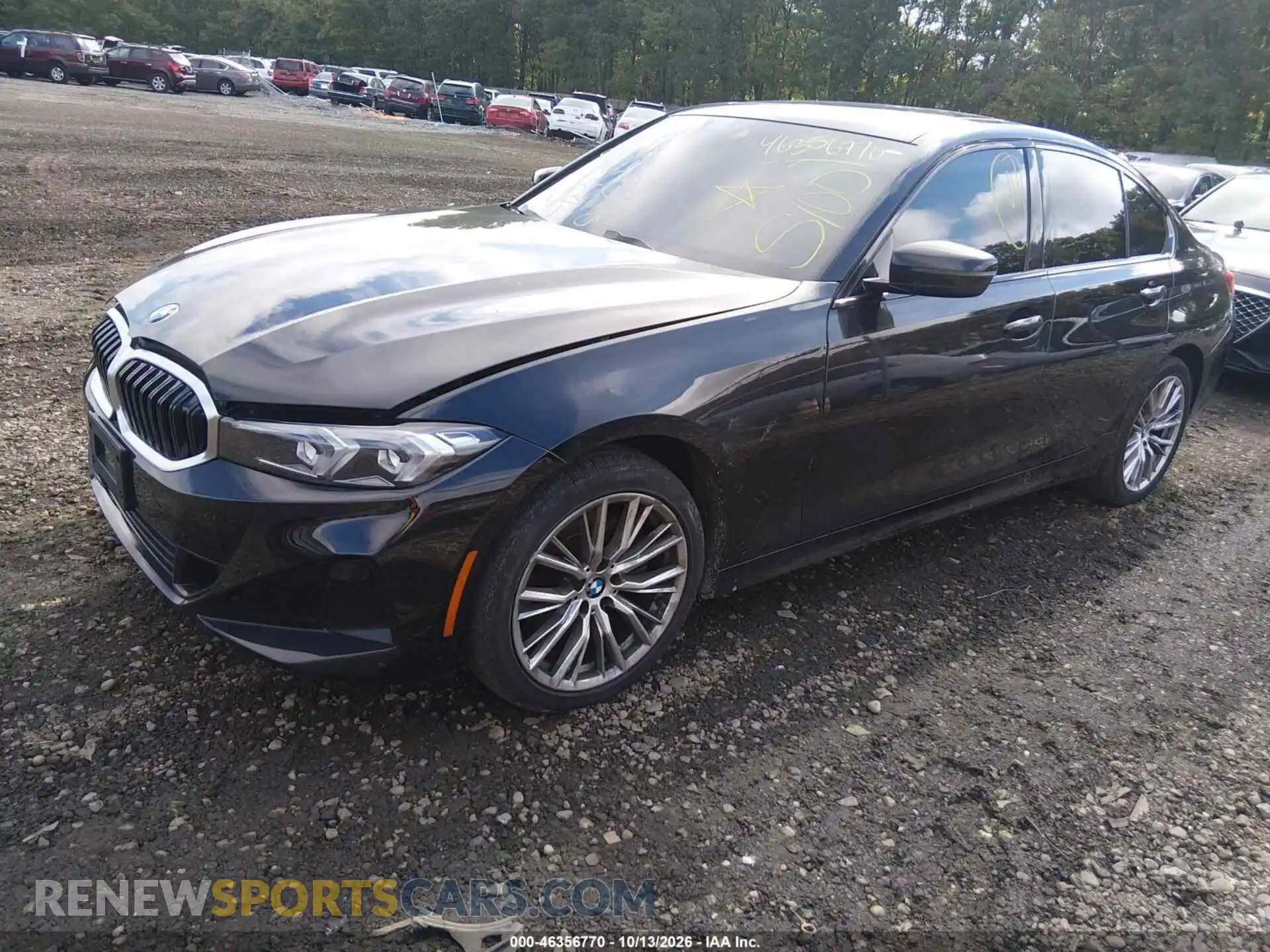 2 fotografías del automóvil dañado 3MW89FF09P8D04931 BMW 330I 2023