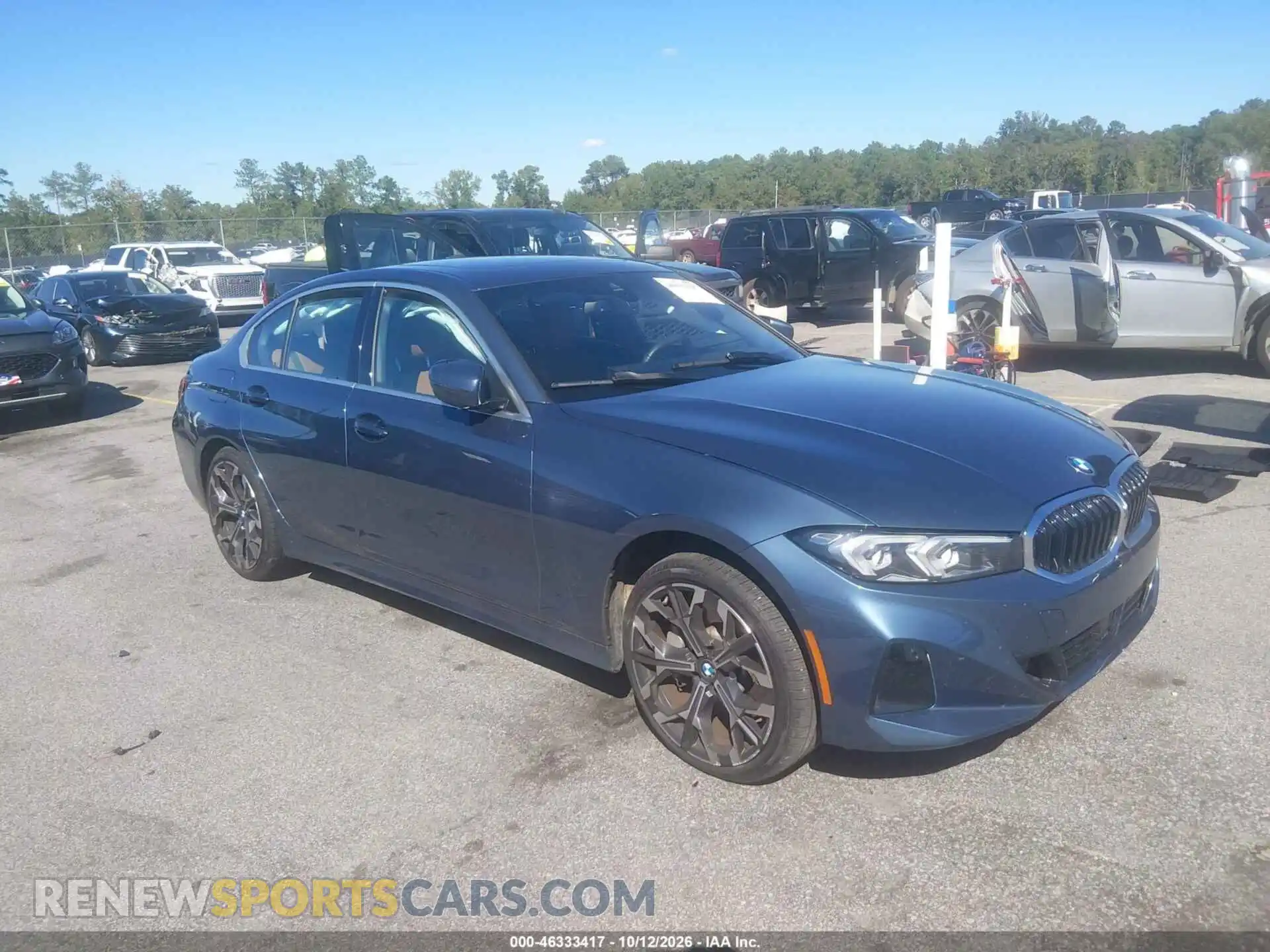 1 Photograph of a damaged car 3MW69CW03S8F23964 BMW 330I 2025