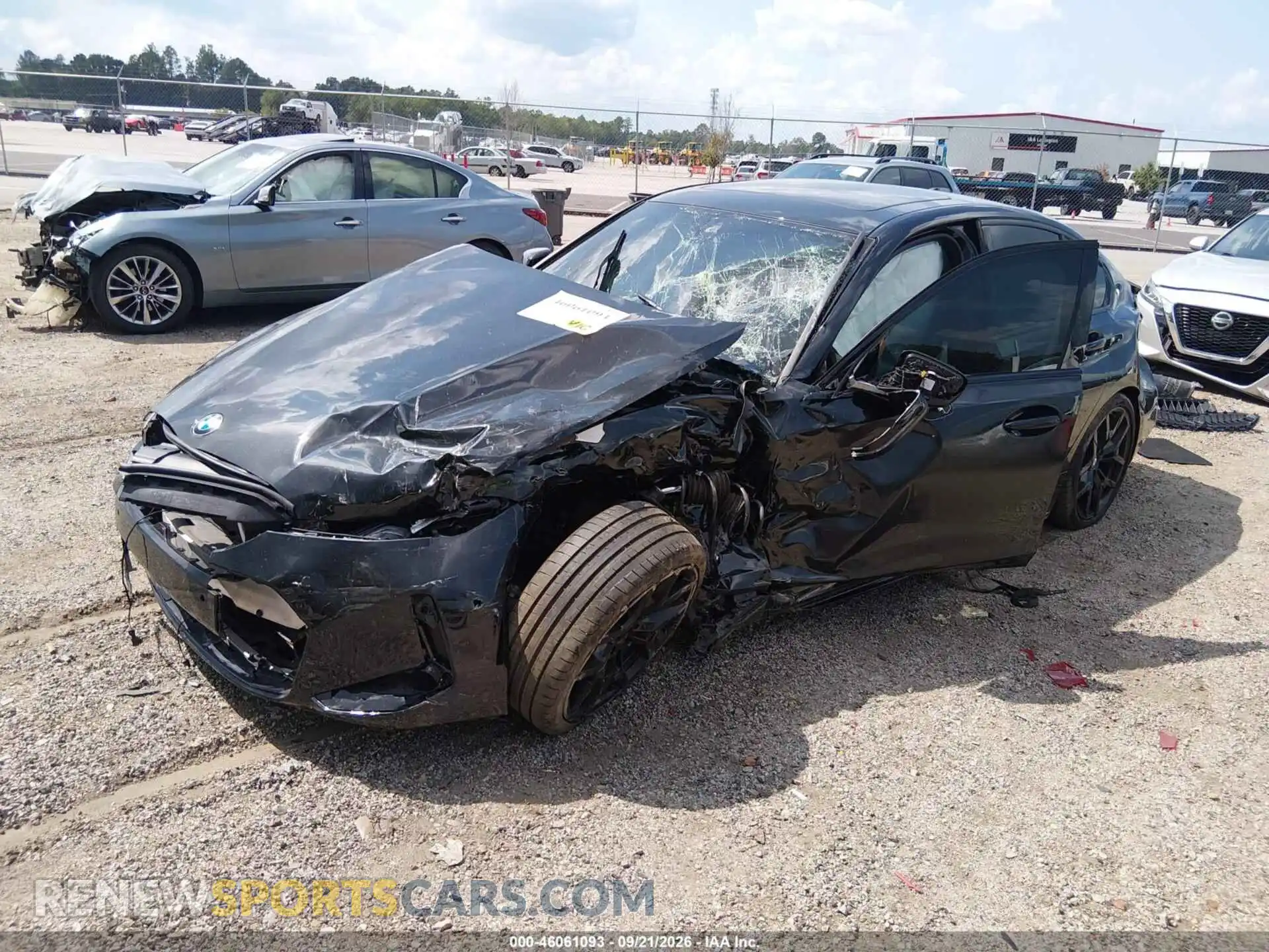 2 Photograph of a damaged car 3MW69CW04S8F14612 BMW 330I 2025