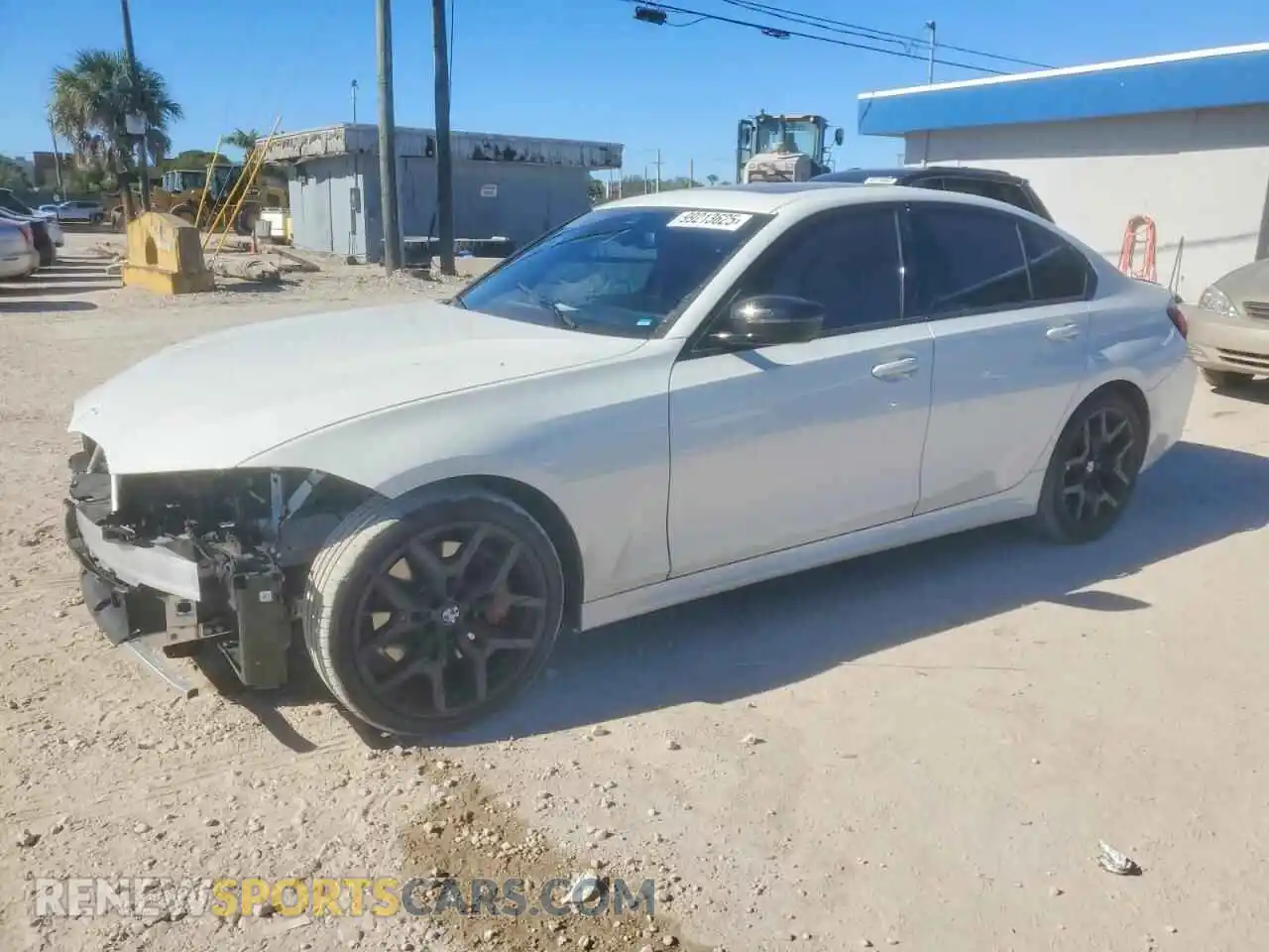 1 Photograph of a damaged car 3MW69CW0XS8F04330 BMW 330I 2025