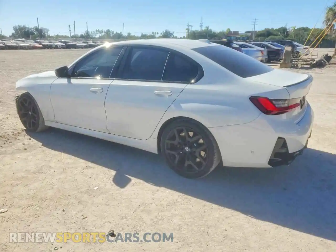 2 Photograph of a damaged car 3MW69CW0XS8F04330 BMW 330I 2025