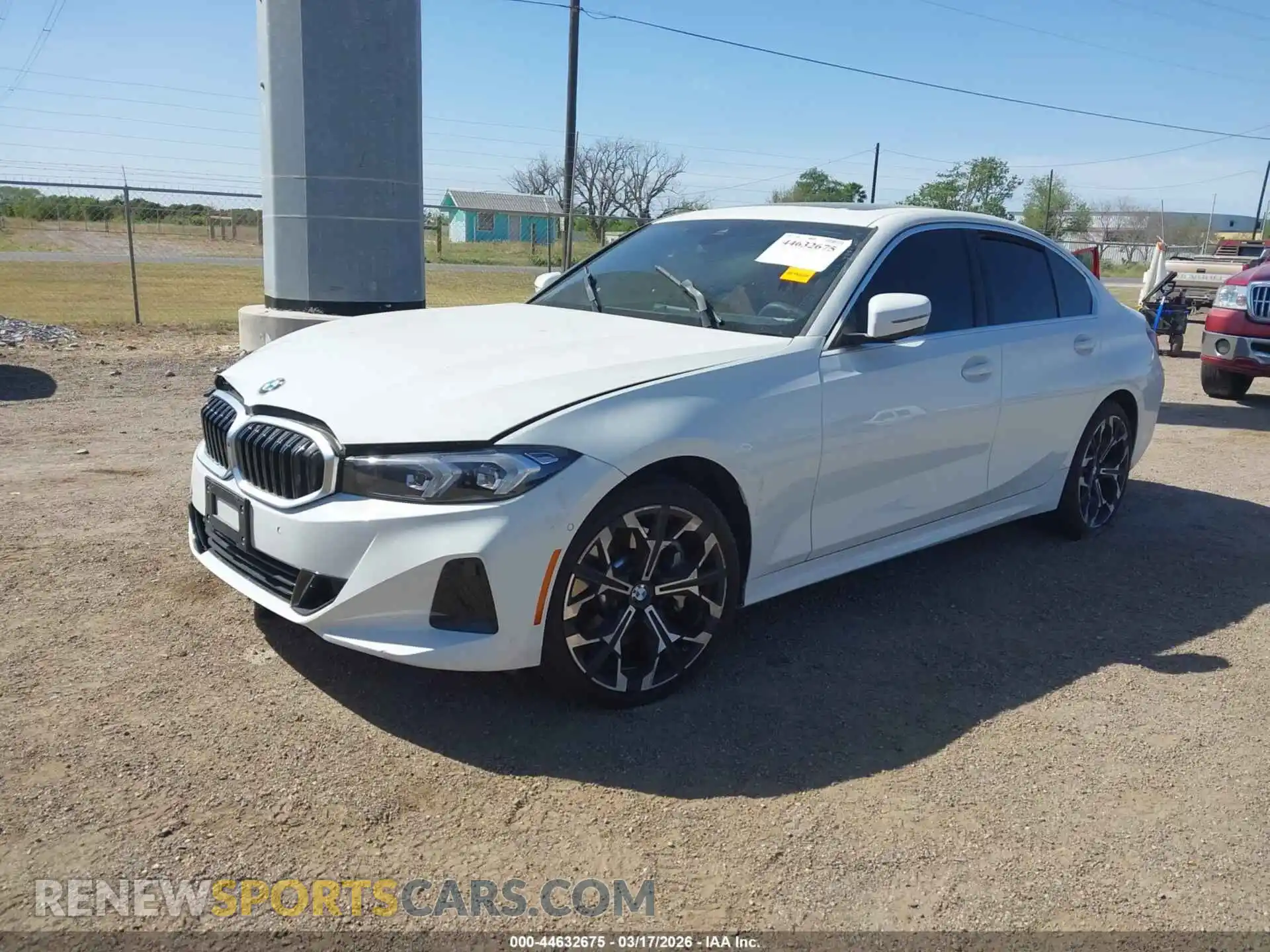 2 Photograph of a damaged car 3MW69CW0XS8F82610 BMW 330I 2025