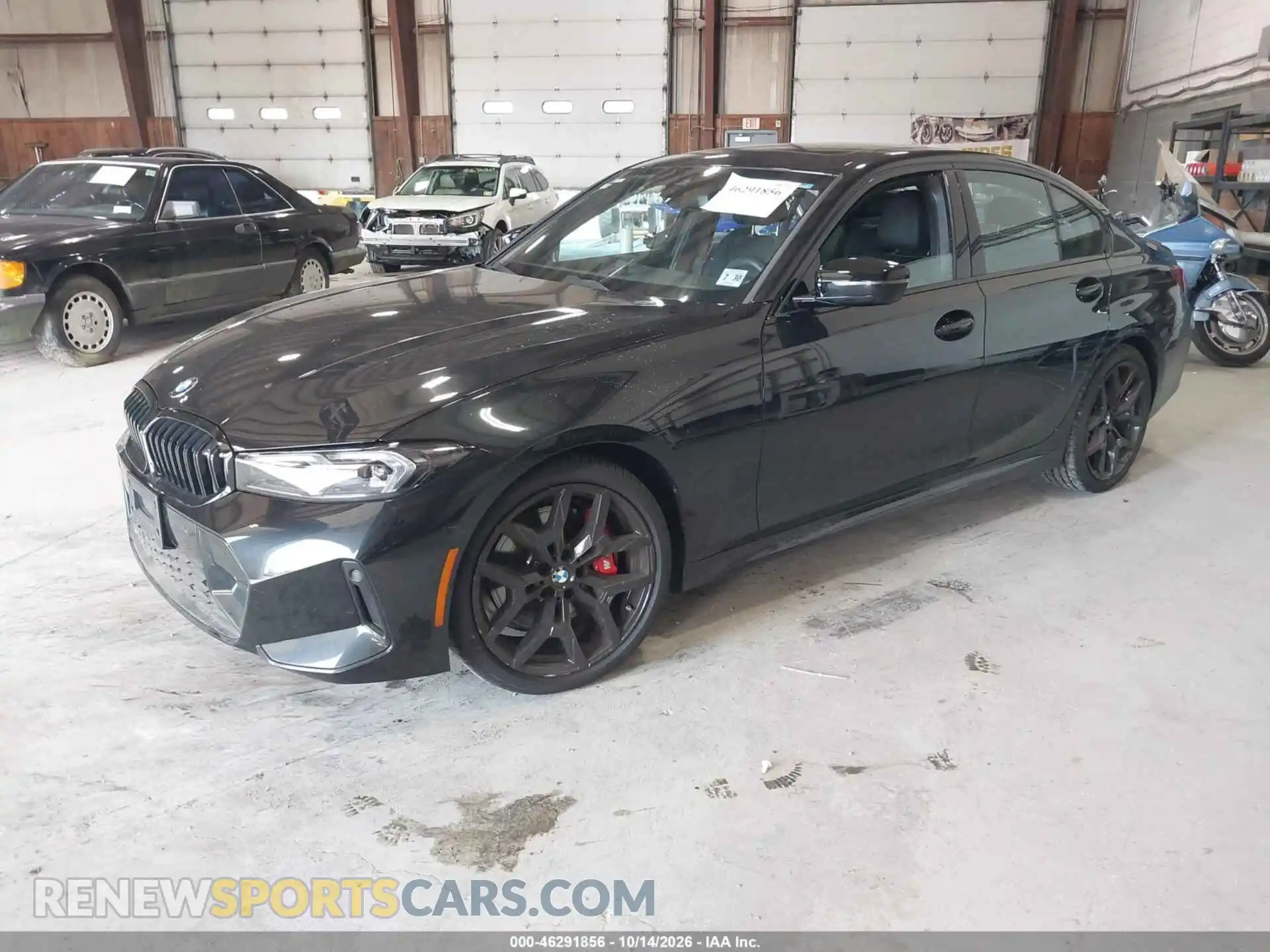 2 fotografías del automóvil dañado 3MW89CW03S8F48579 BMW 330I 2025