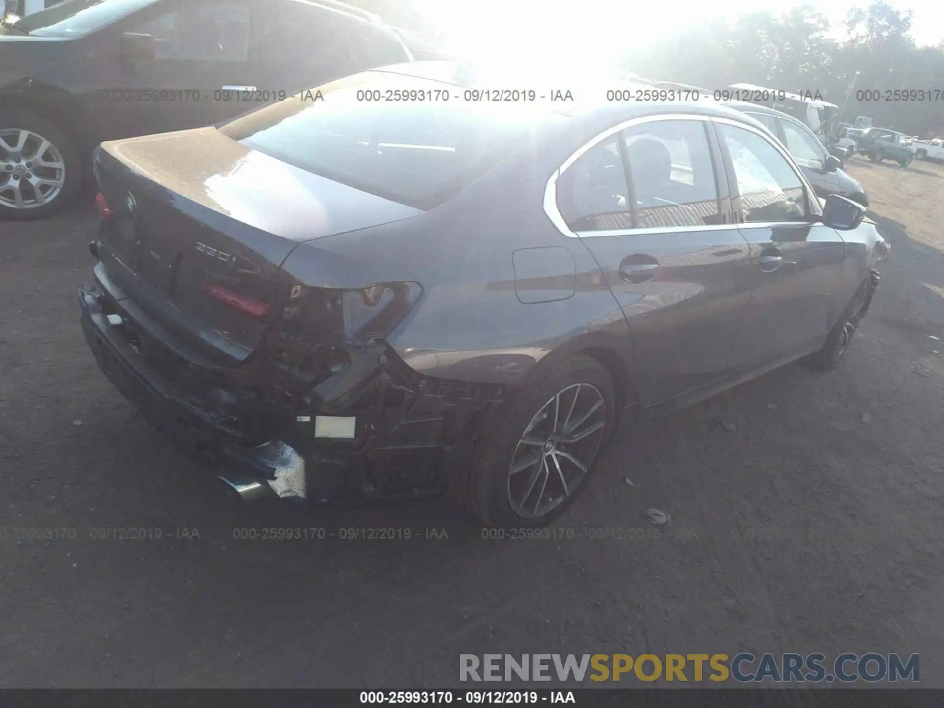 4 Photograph of a damaged car WBA5R7C59KAJ78723 BMW 330XI 2019