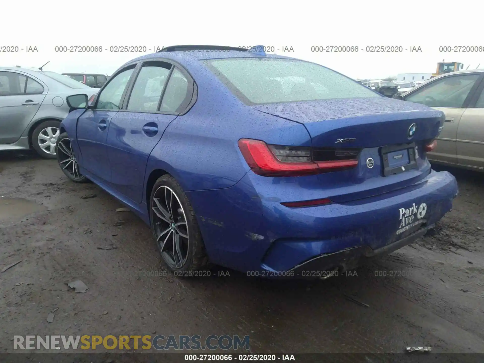 3 Photograph of a damaged car WBA5R7C03LFH98236 BMW 330XI 2020