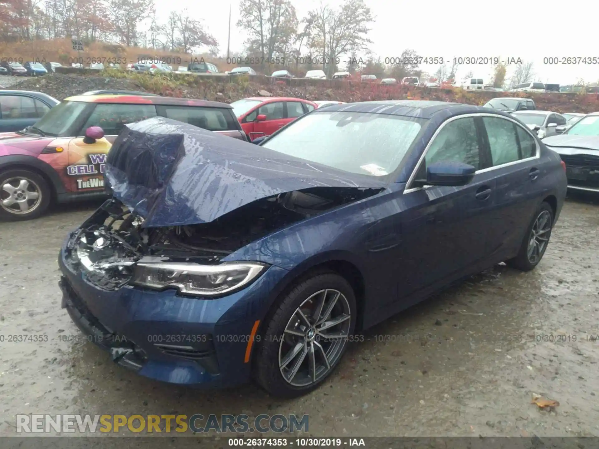 2 Photograph of a damaged car WBA5R7C06LFH49628 BMW 330XI 2020