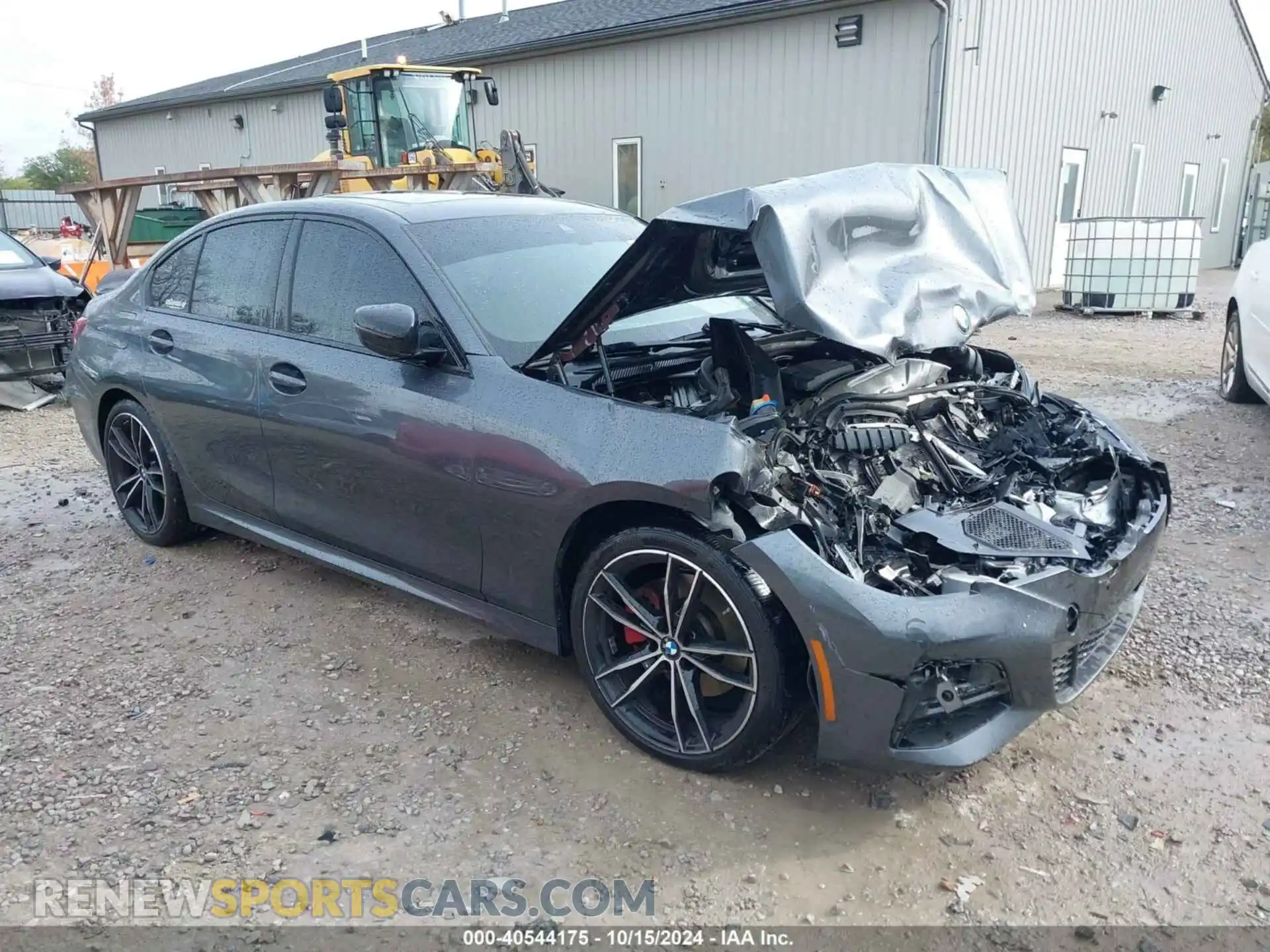 1 Фотография поврежденного автомобиля 3MW5R7J07N8C68668 BMW 330XI 2022