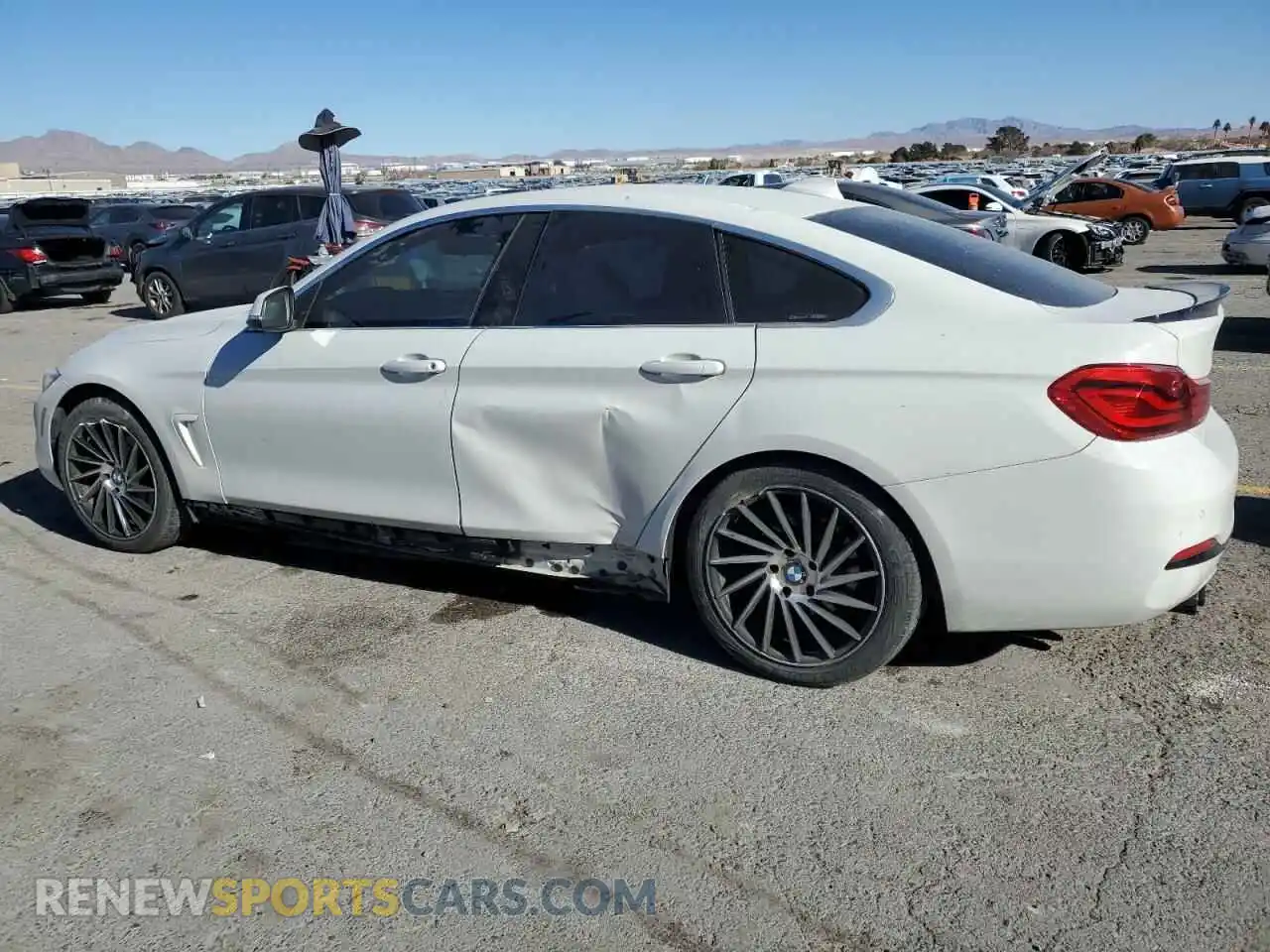 2 Photograph of a damaged car WBA4J1C52KBM12288 BMW 4 SERIES 2019
