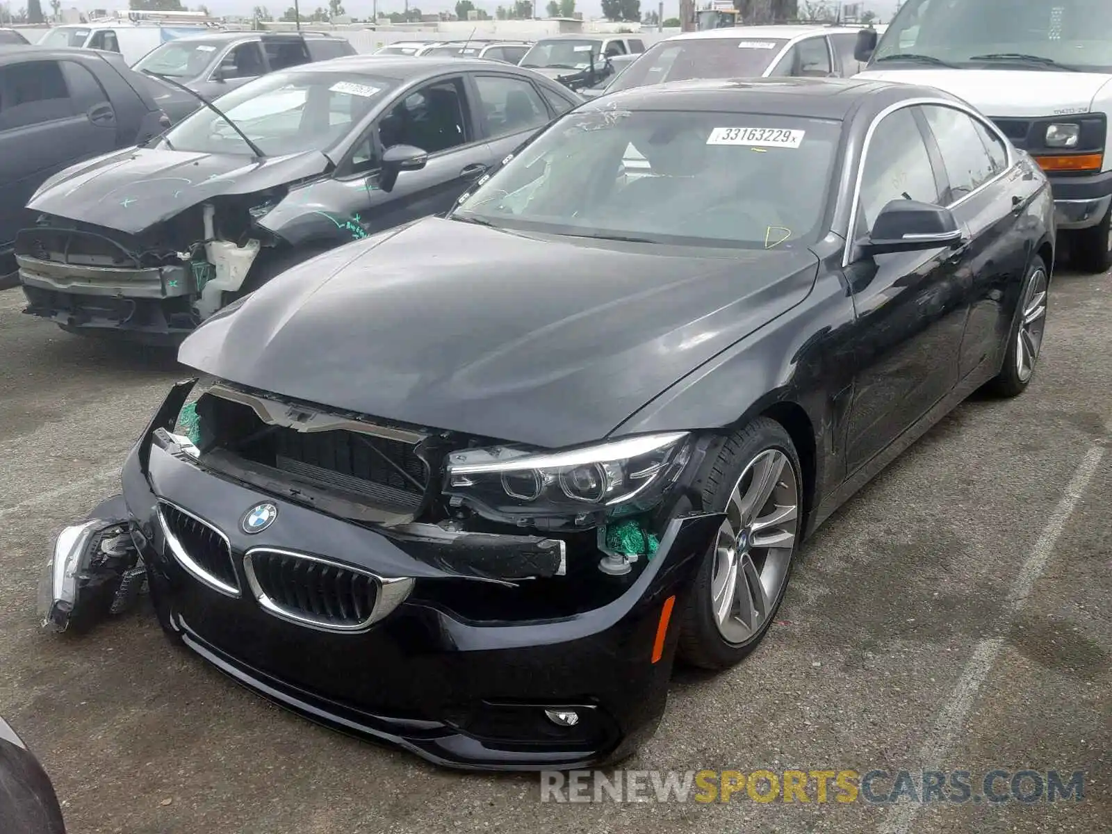 2 Photograph of a damaged car WBA4J1C53KBM15670 BMW 4 SERIES 2019