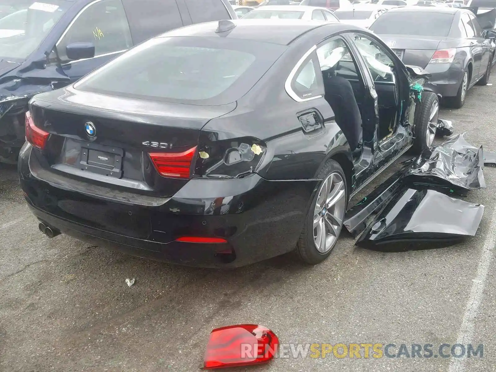4 Photograph of a damaged car WBA4J1C53KBM15670 BMW 4 SERIES 2019