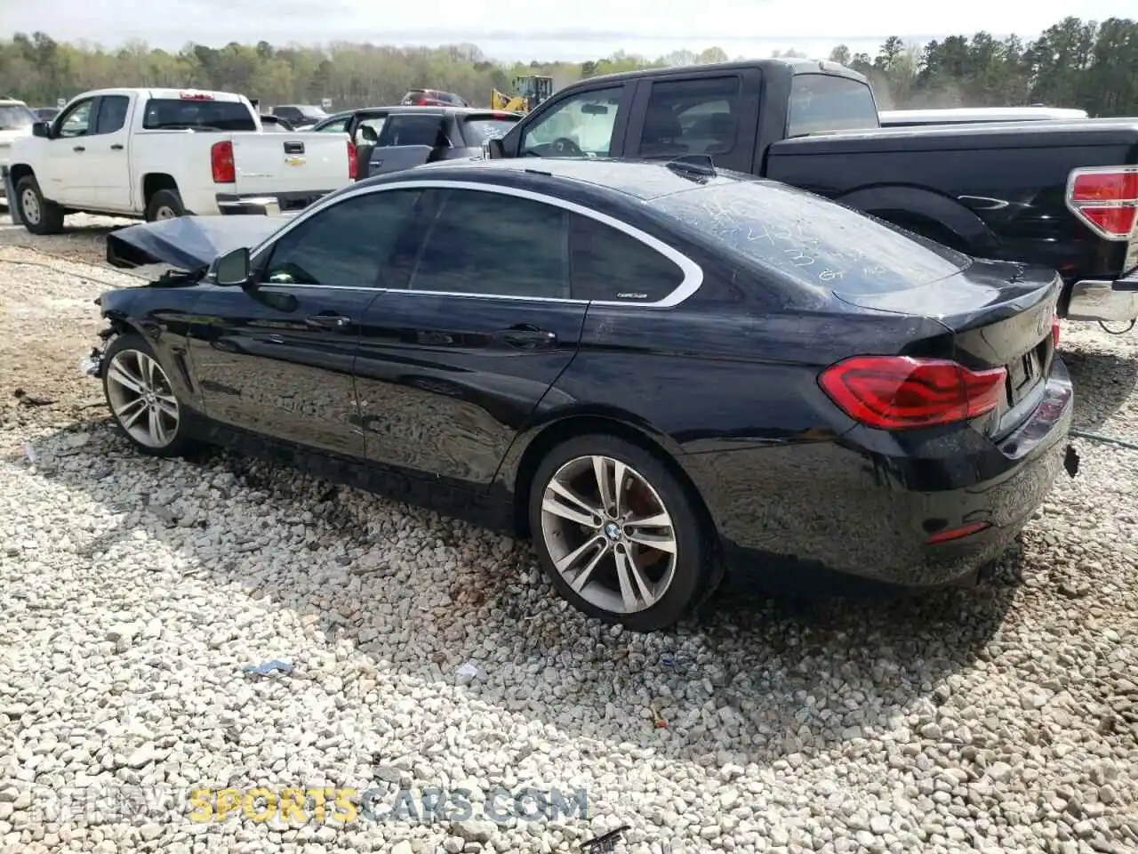 3 fotografías del automóvil dañado WBA4J1C57KBM14201 BMW 4 SERIES 2019
