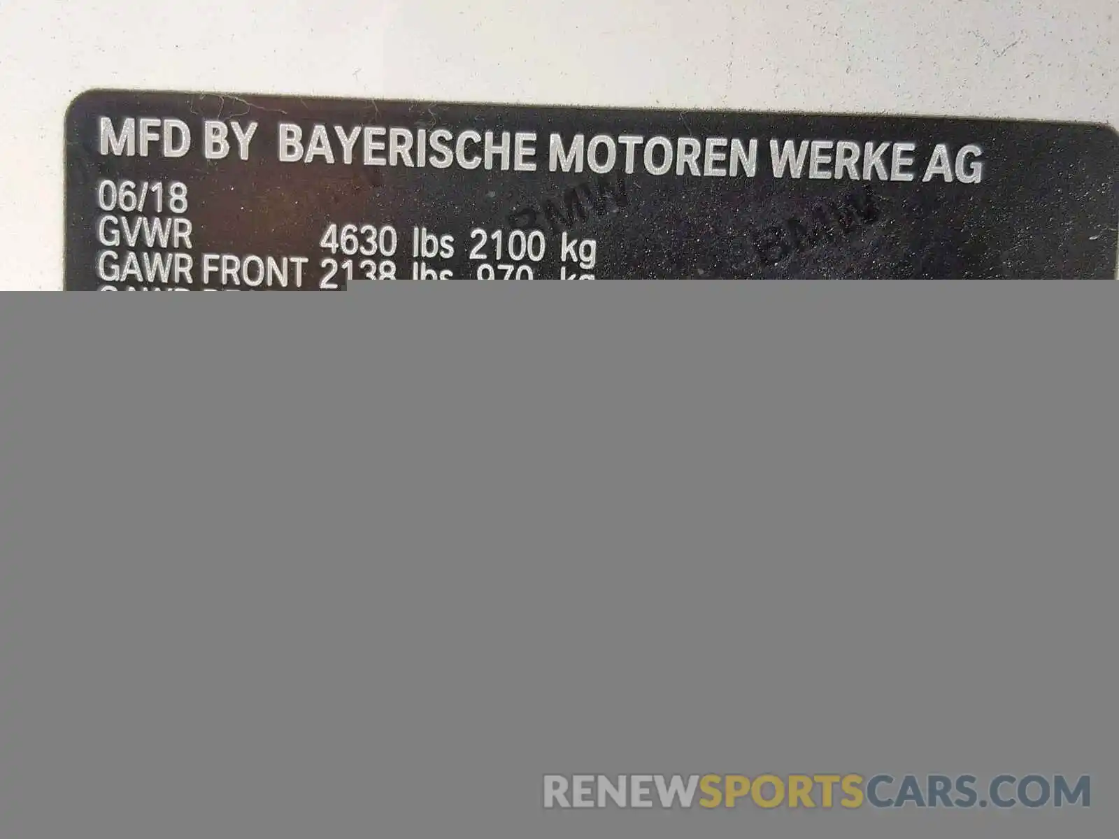 10 Photograph of a damaged car WBA4J1C57KBM15963 BMW 4 SERIES 2019